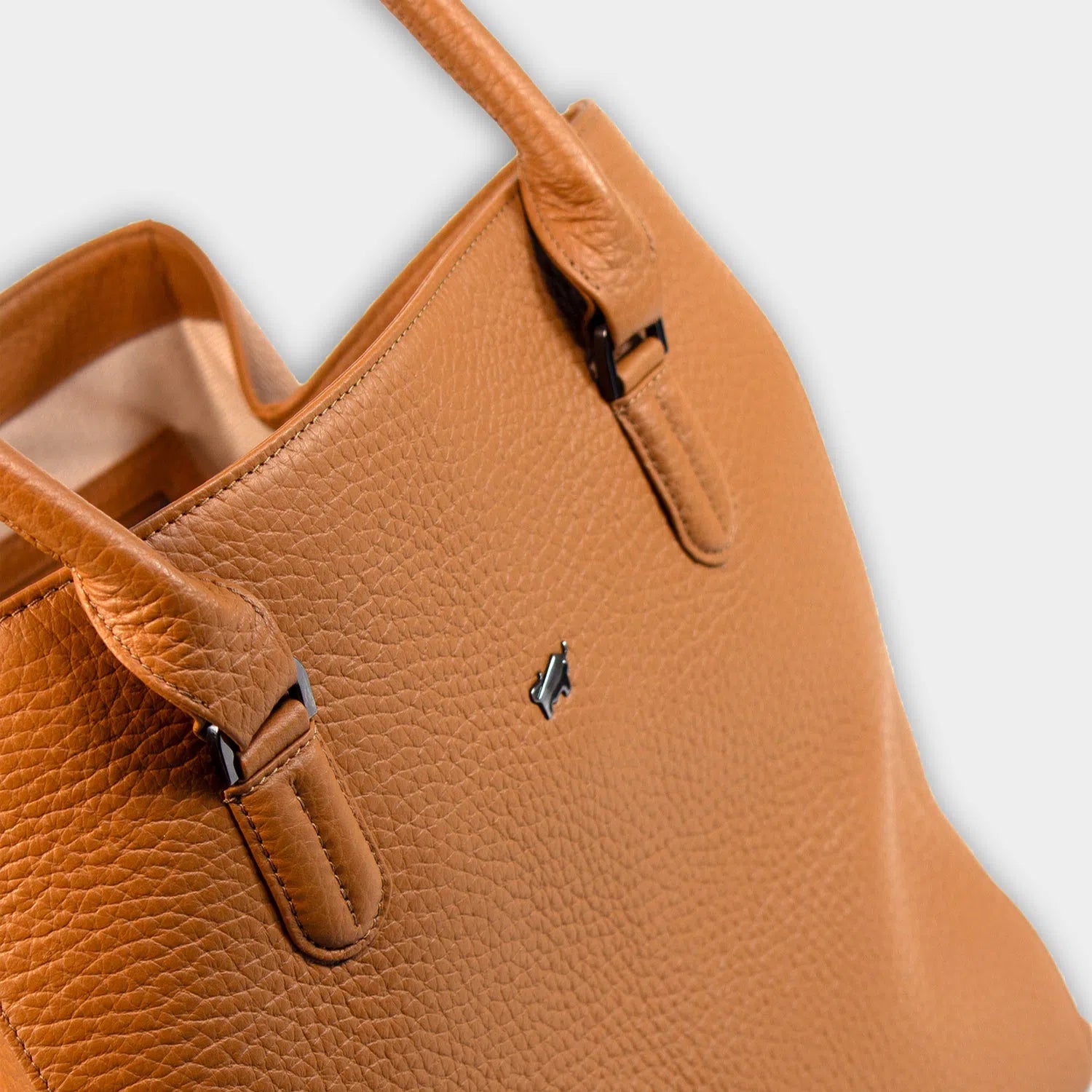 Shopper L HELENE cognac