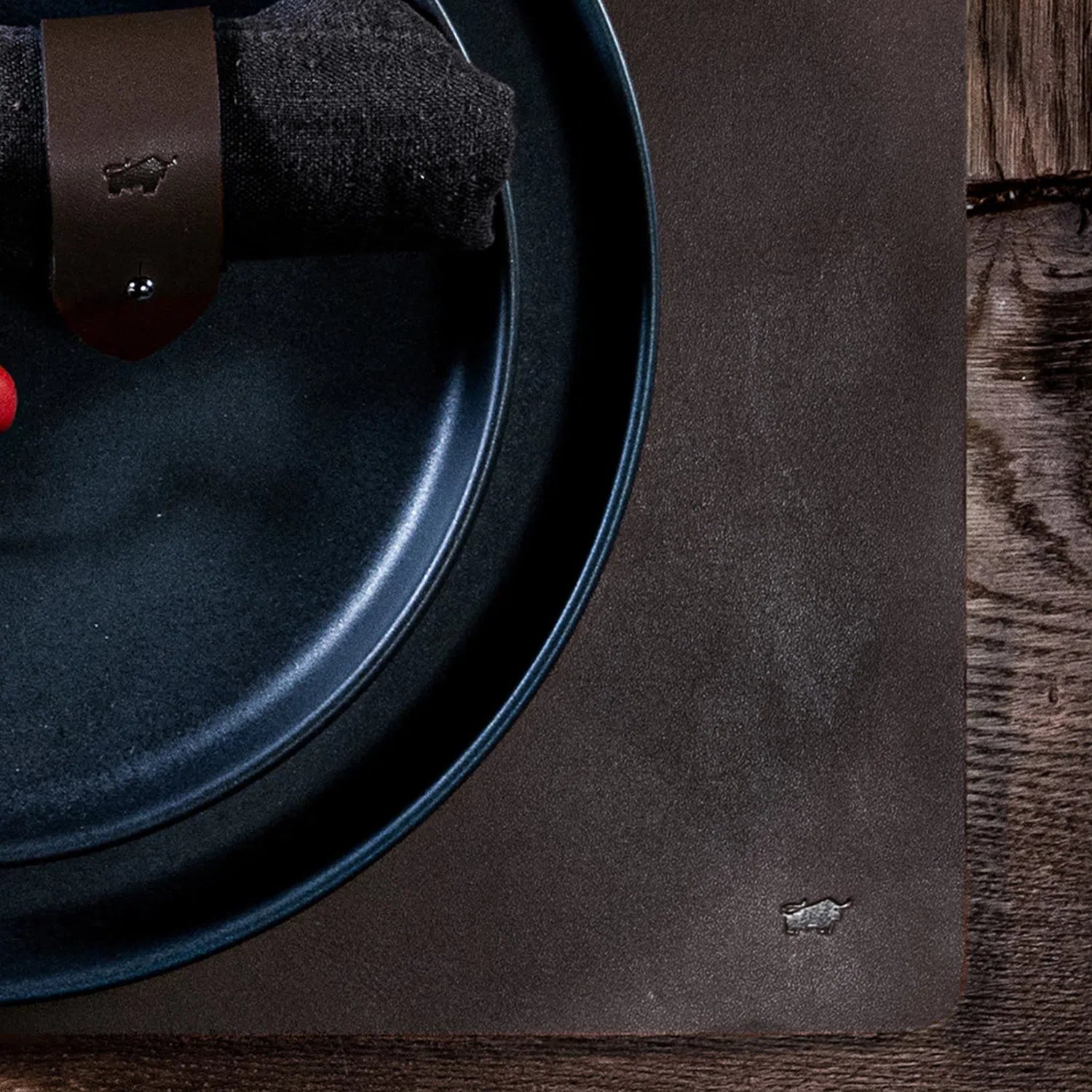 Home&Living Tischset (2 Stück) braun