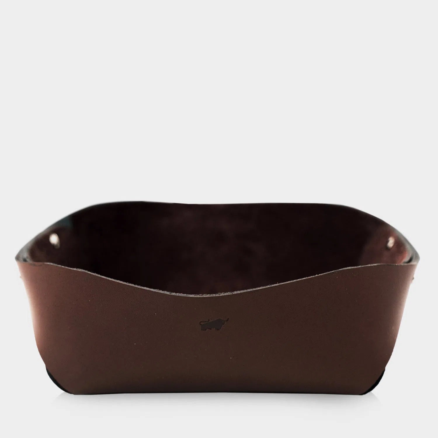 Home&Living Lederschale M braun