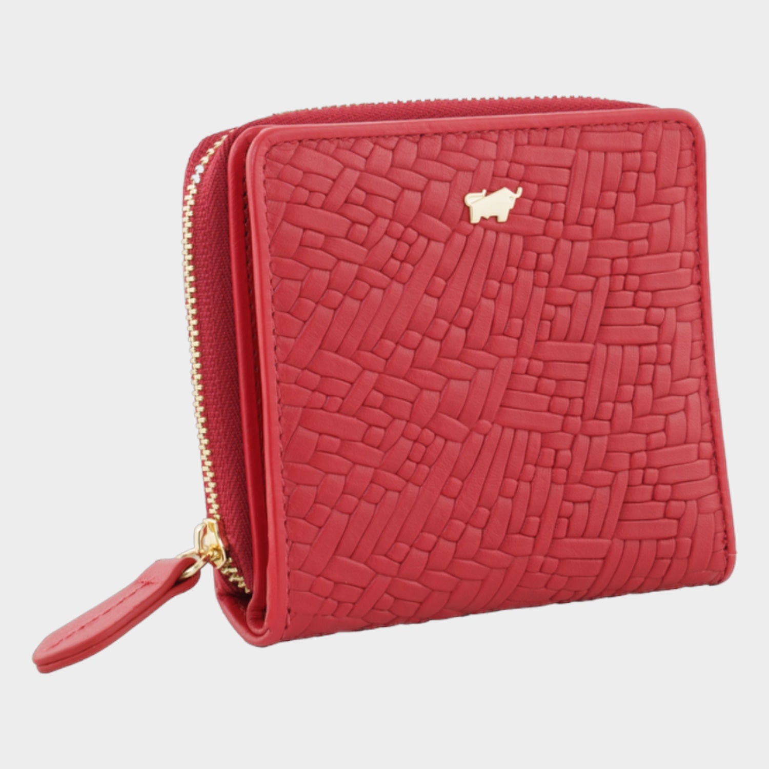 Schraegansicht ISABEL RV-Geldbörse S 6CS red
