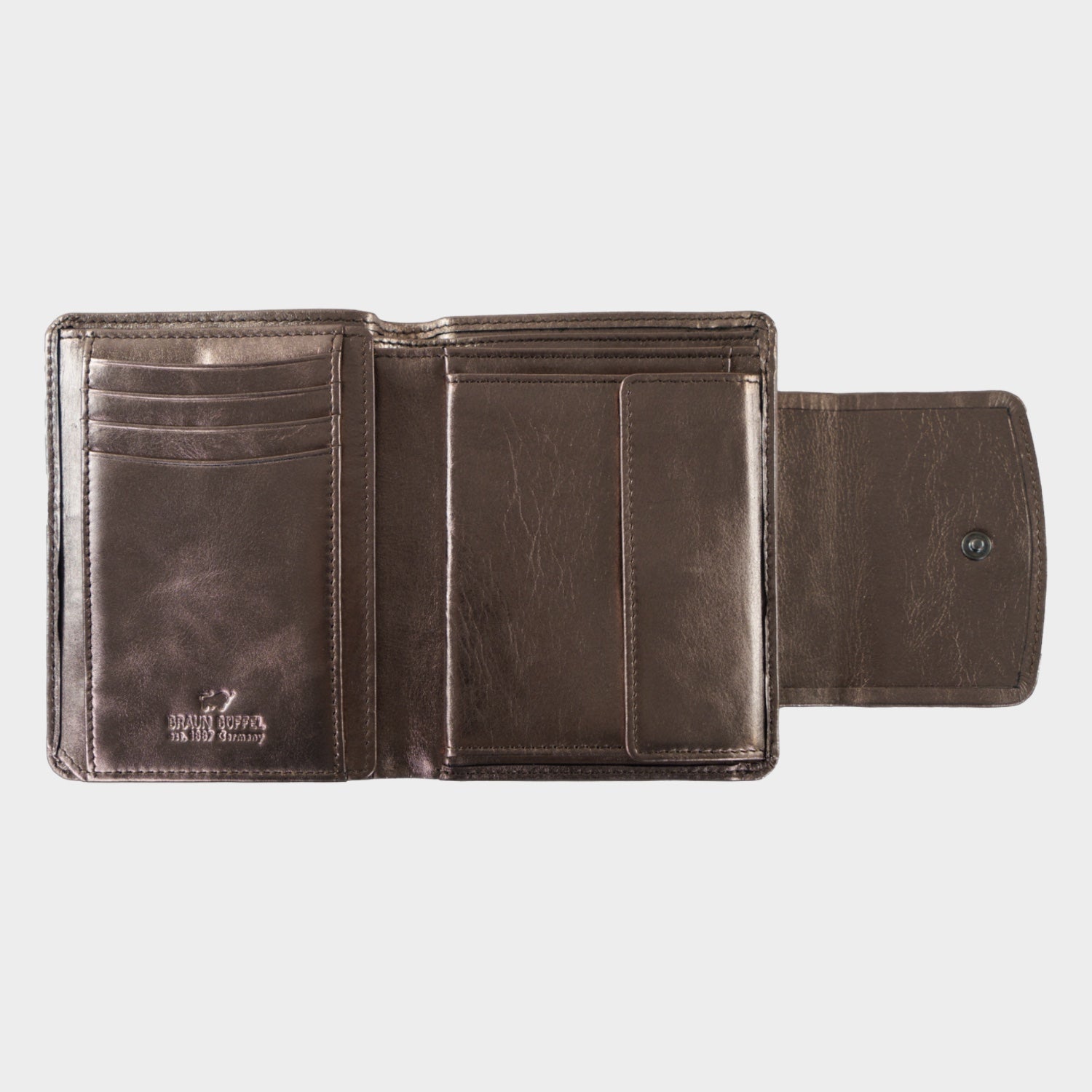 Innenansicht RUBY RFID Geldbörse M 8CS bronze