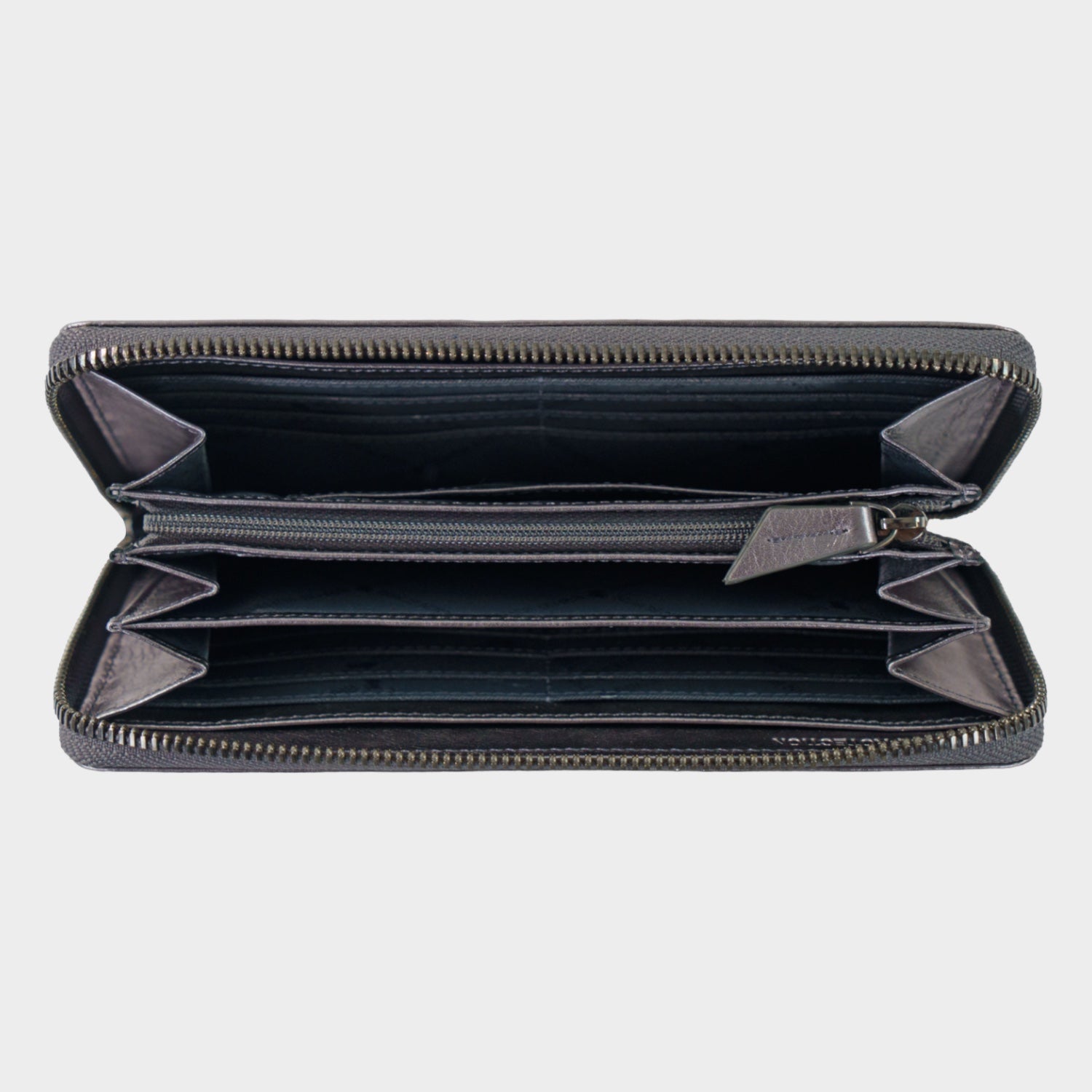 Innenansicht RUBY RFID RV-Geldbörse 16CS silver