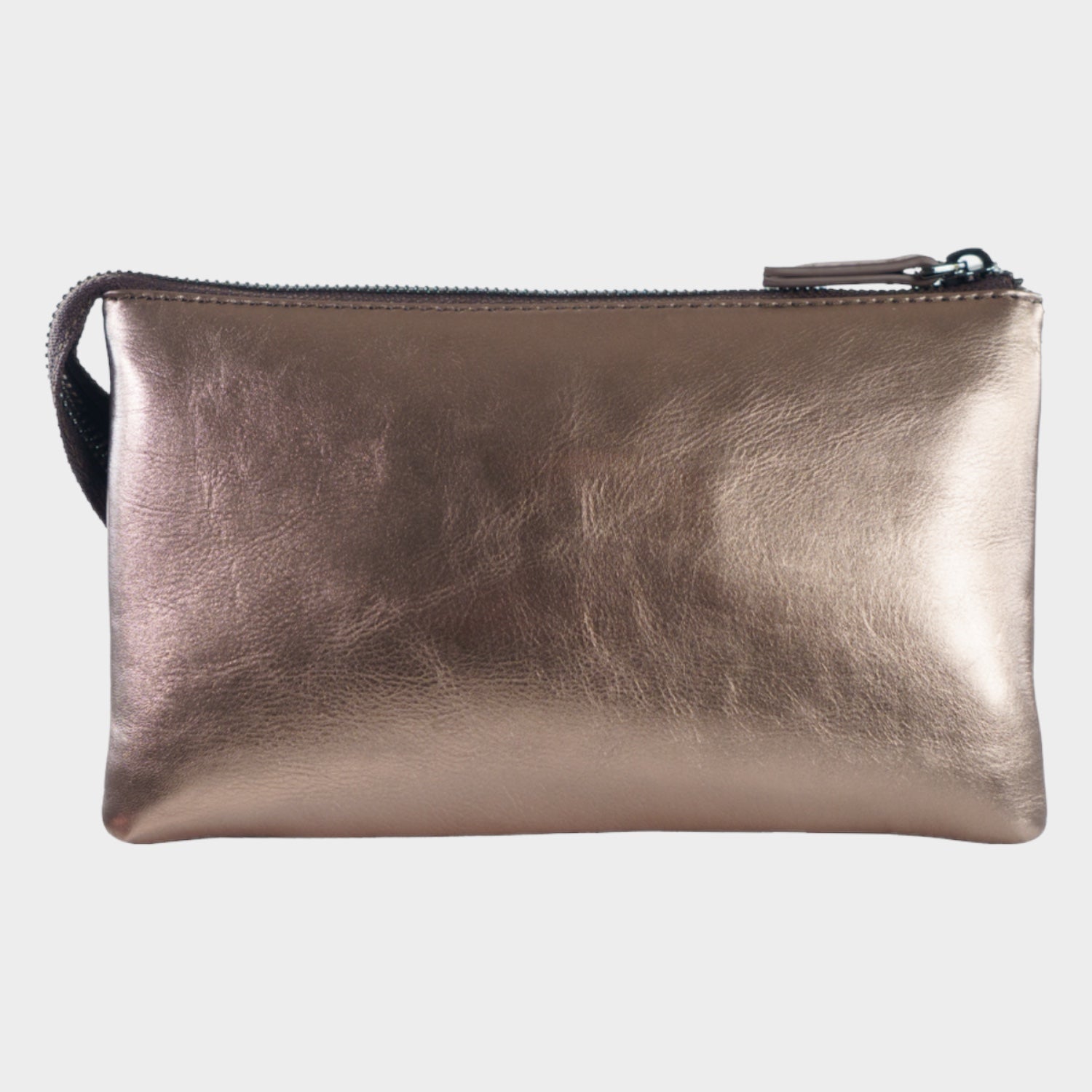 Rückansicht RUBY Umhängetasche bronze