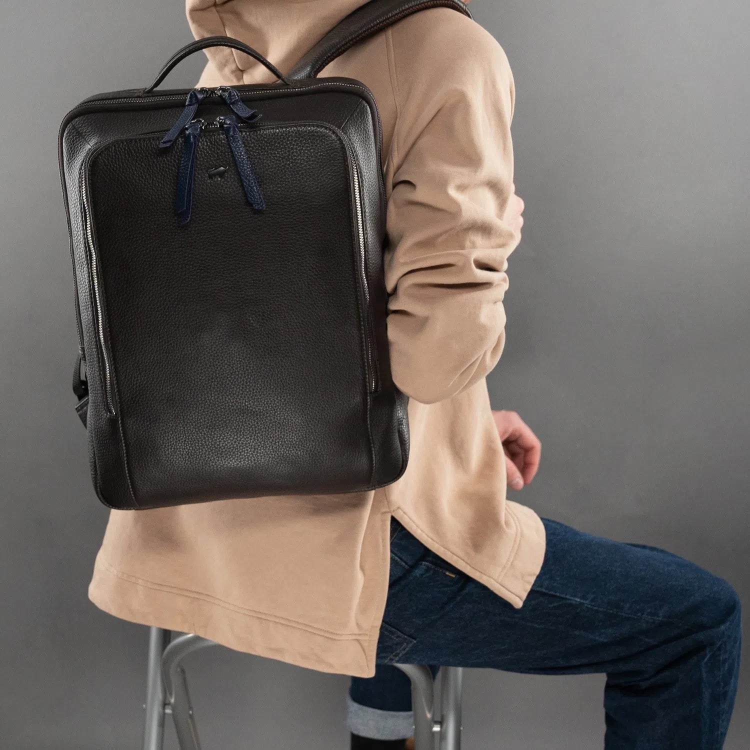 NOVARA Business Rucksack braun