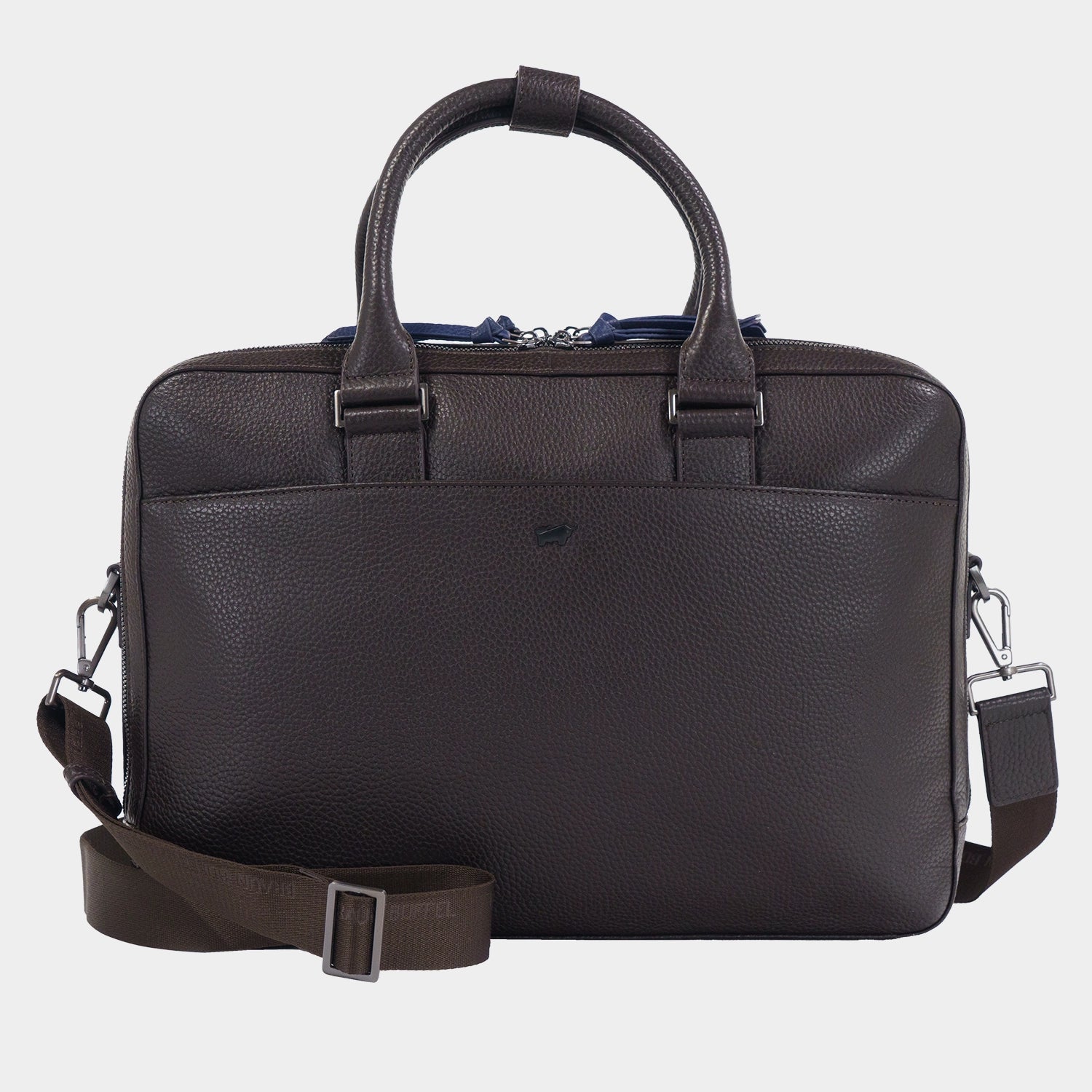 Frontansicht NOVARA Business Bag L braun
