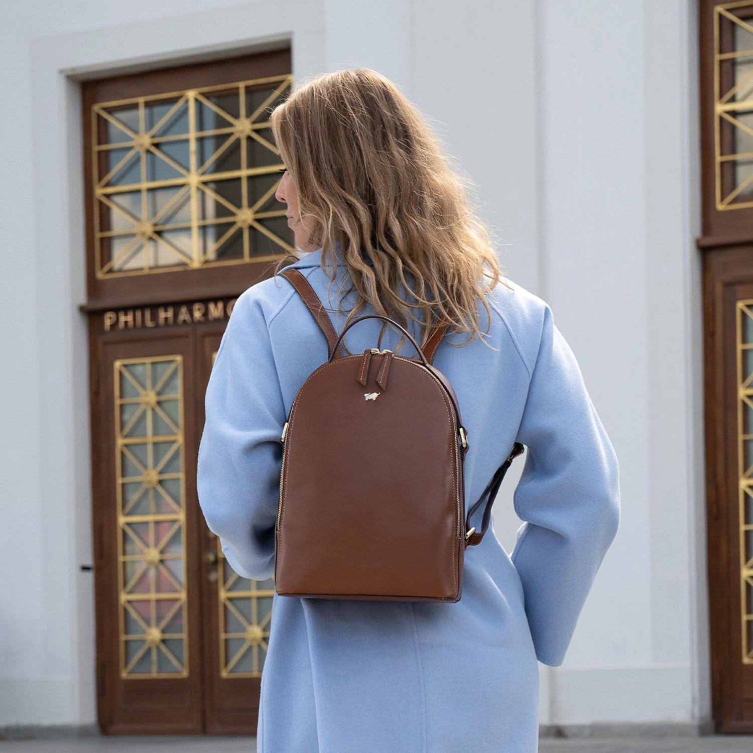 Keyfeature ALICE Rucksack cognac