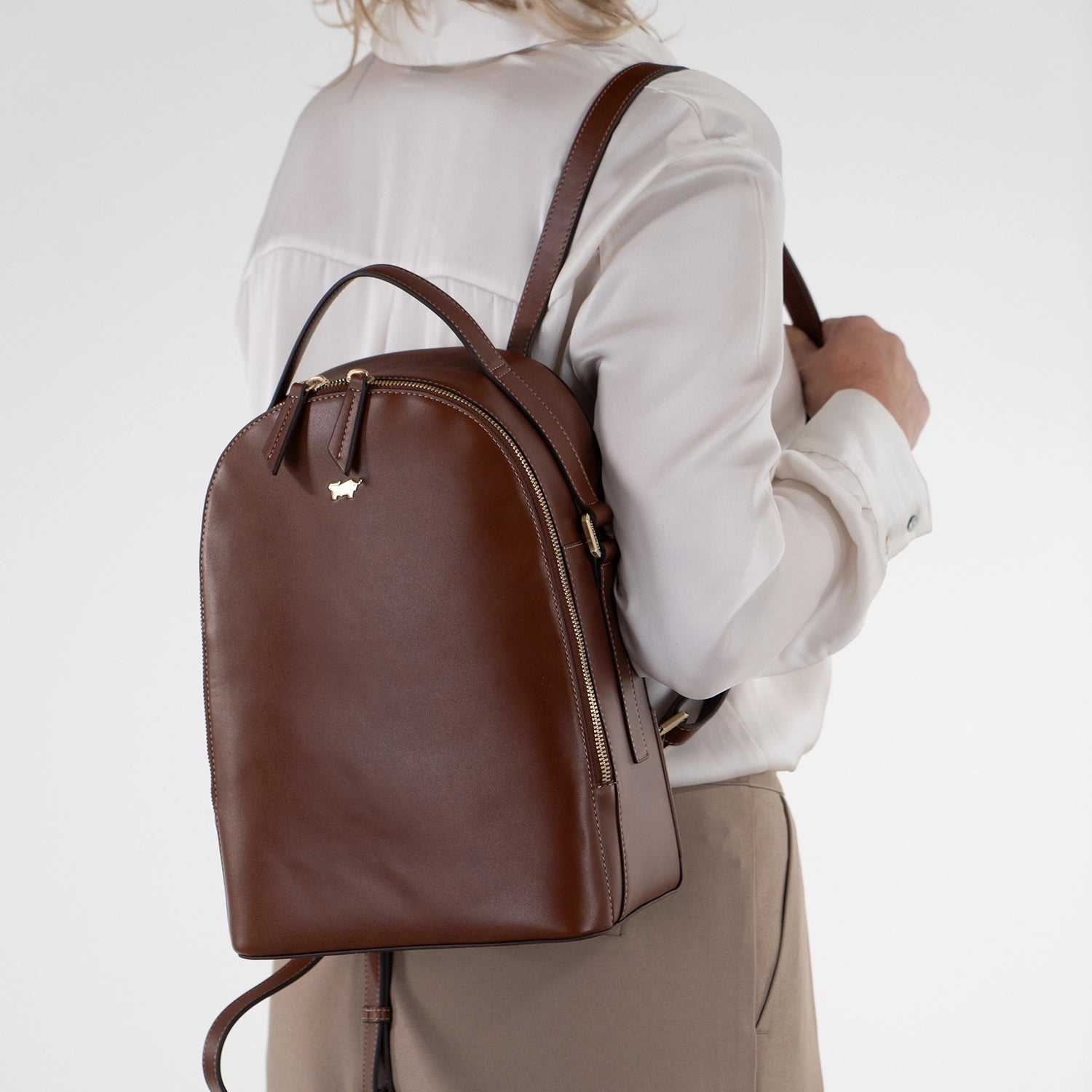 ALICE Rucksack cognac