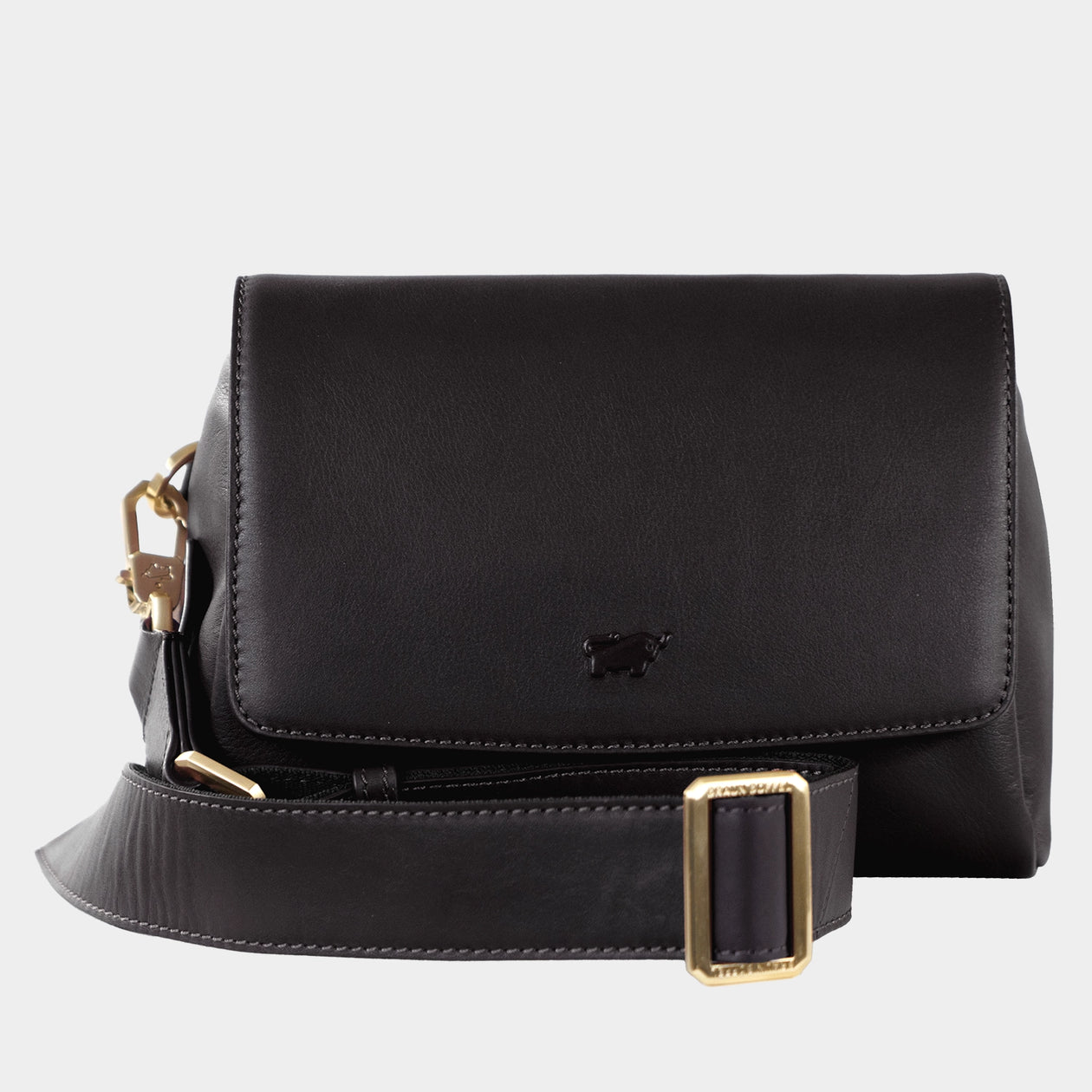 Frontansicht LOTTA Umhängetasche XS schwarz