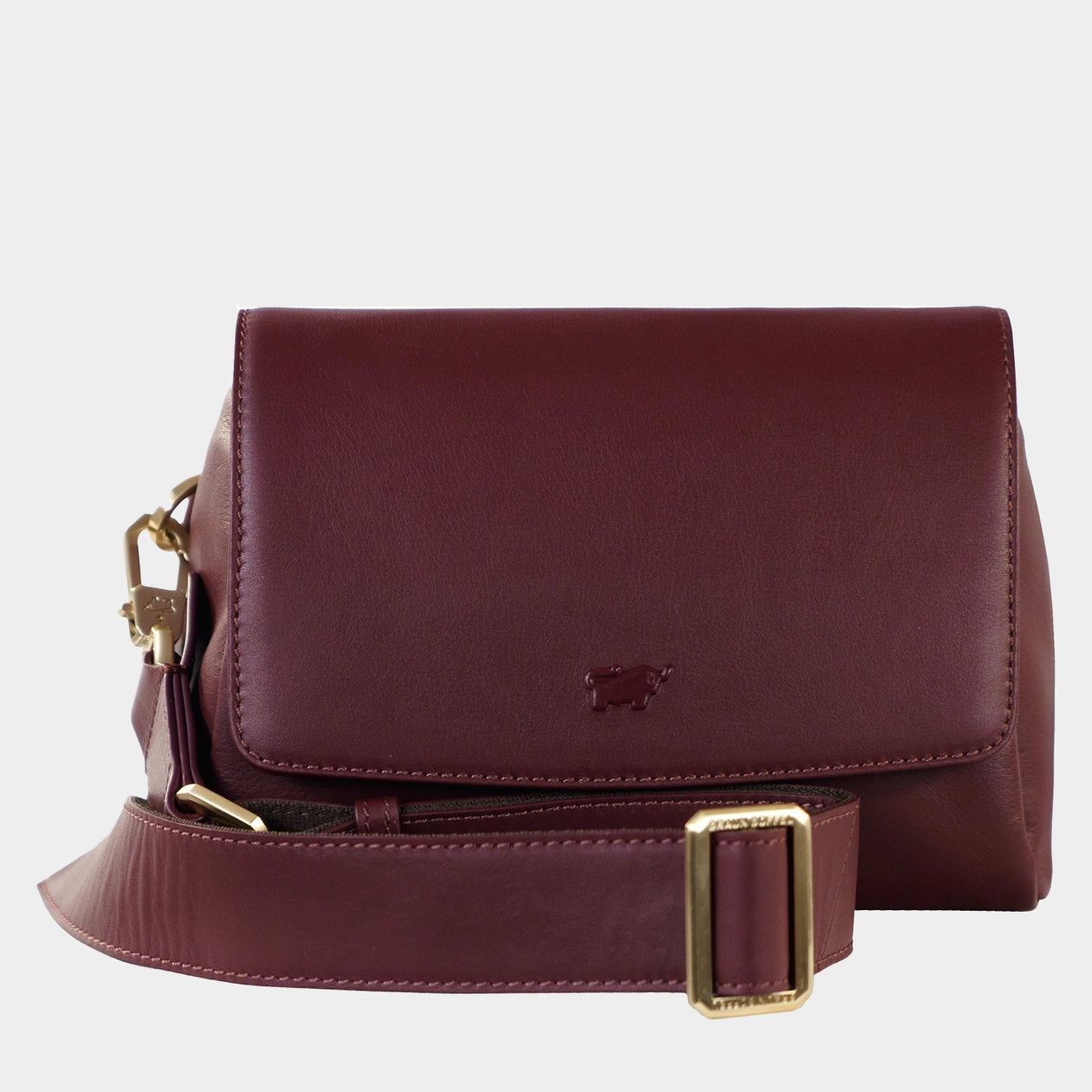 Frontansicht LOTTA Umhängetasche XS tawny port