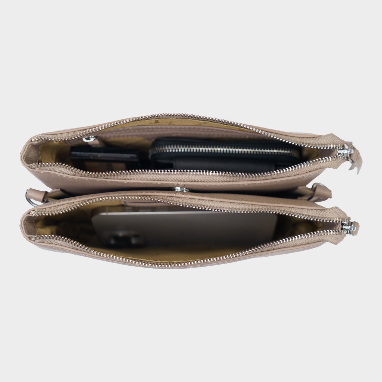 LIV Umhängetasche S taupe