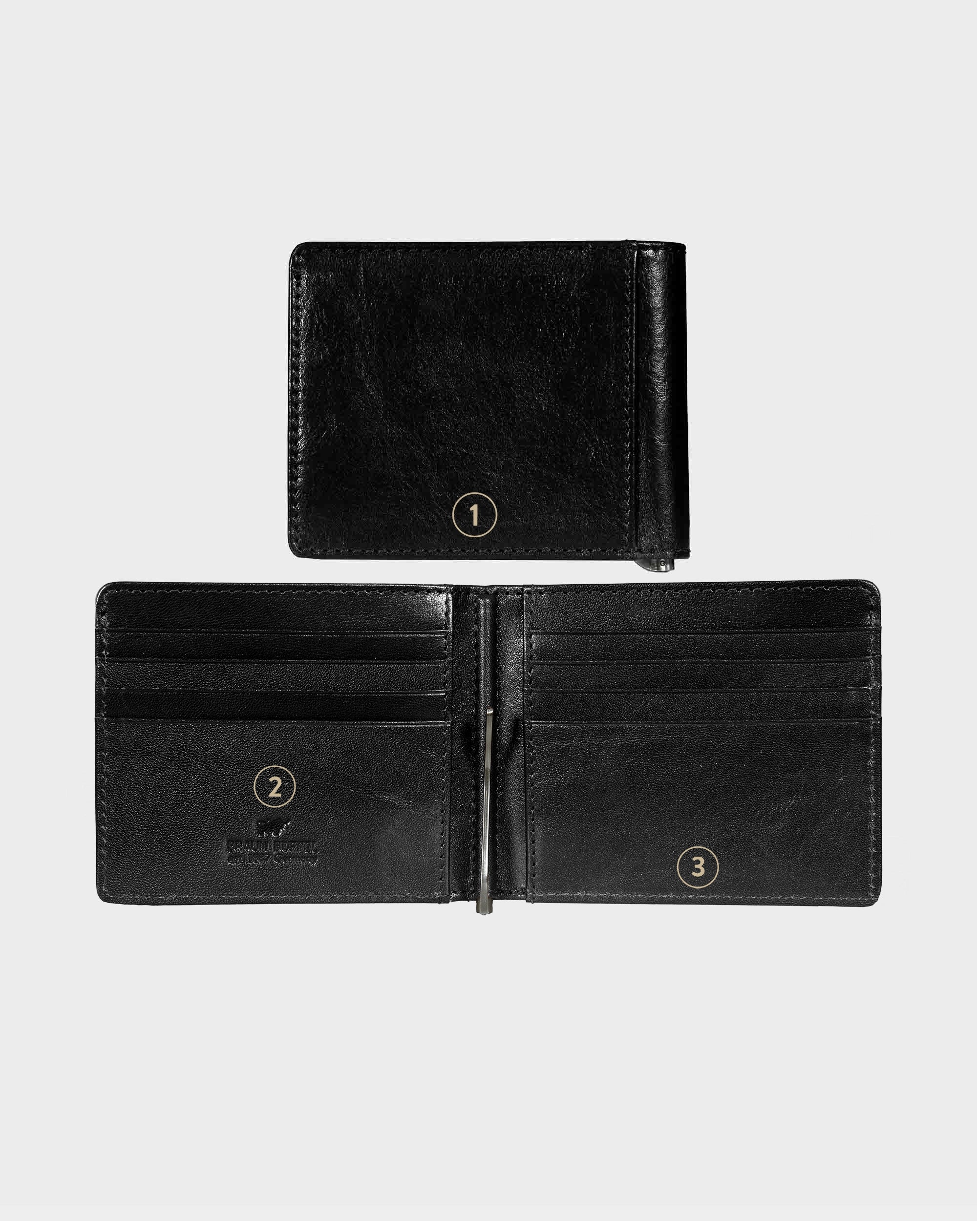 Personalisierungsbild COUNTRY RFID Dollarclip 8CS schwarz