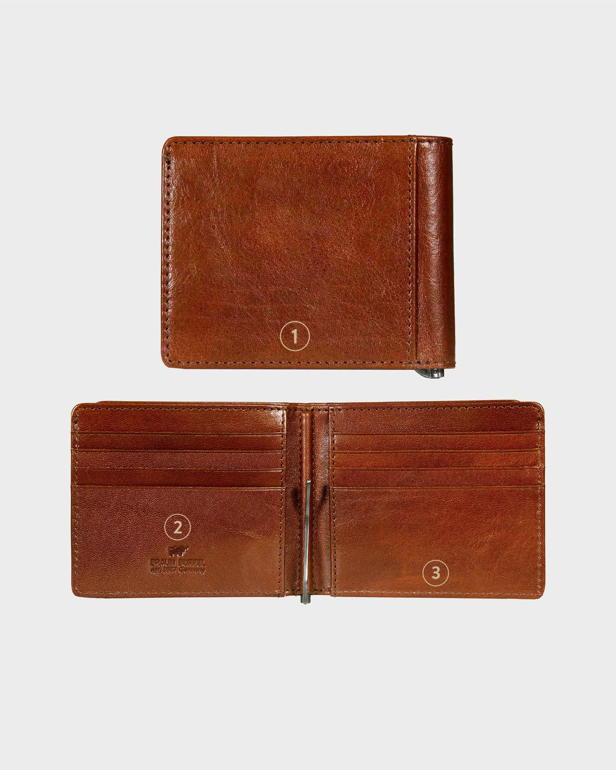 Personalisierungsbild COUNTRY RFID Dollarclip 8CS palisandro