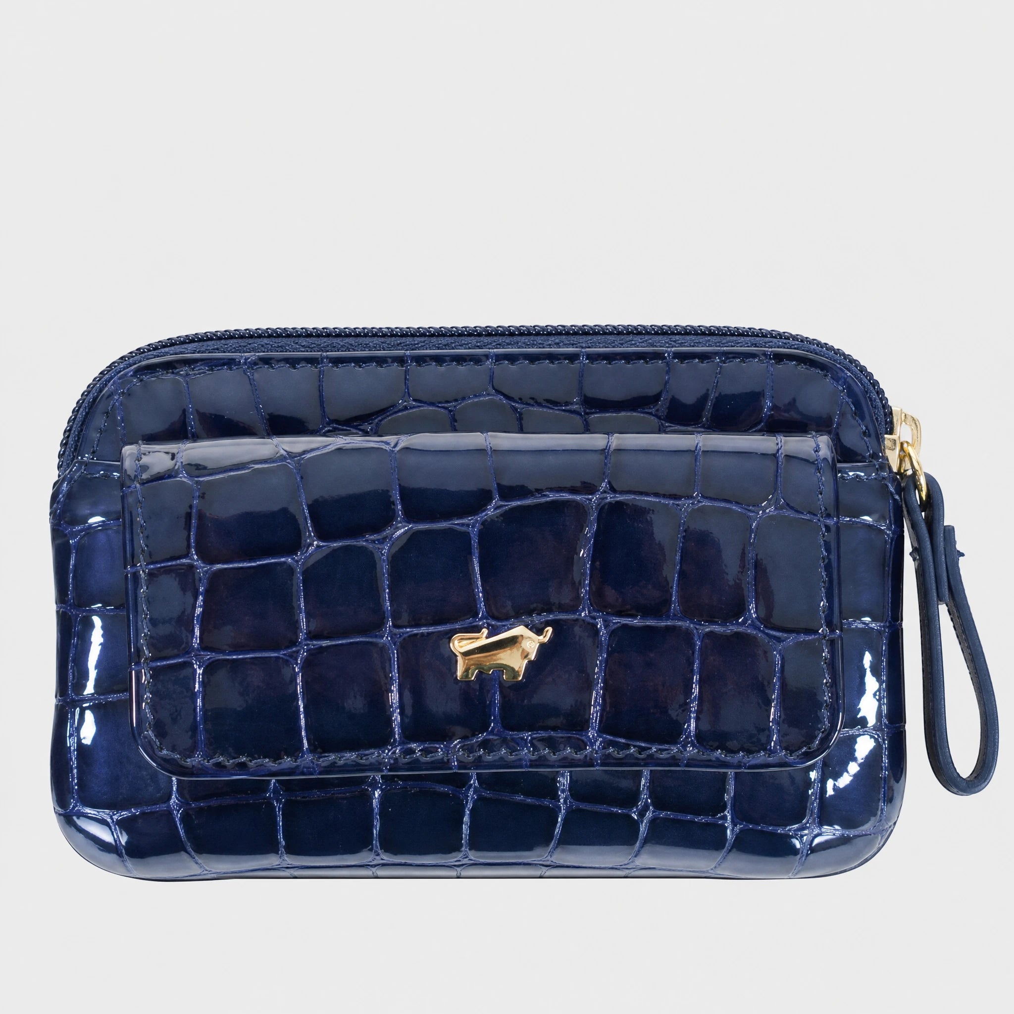 Frontansicht VERONA Schlüsseletui dark navy