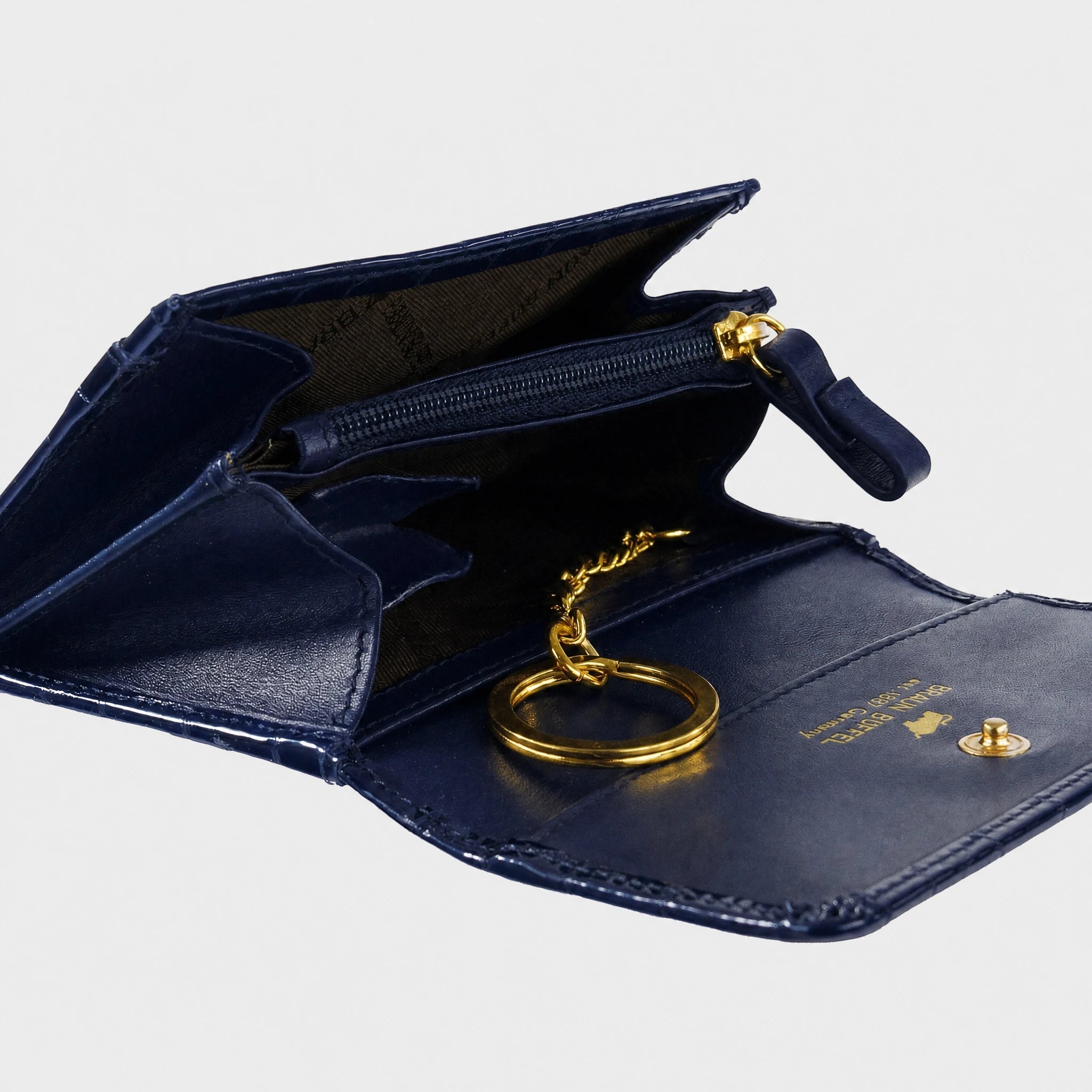 Keyfeature VERONA Mini Geldbörse dark navy
