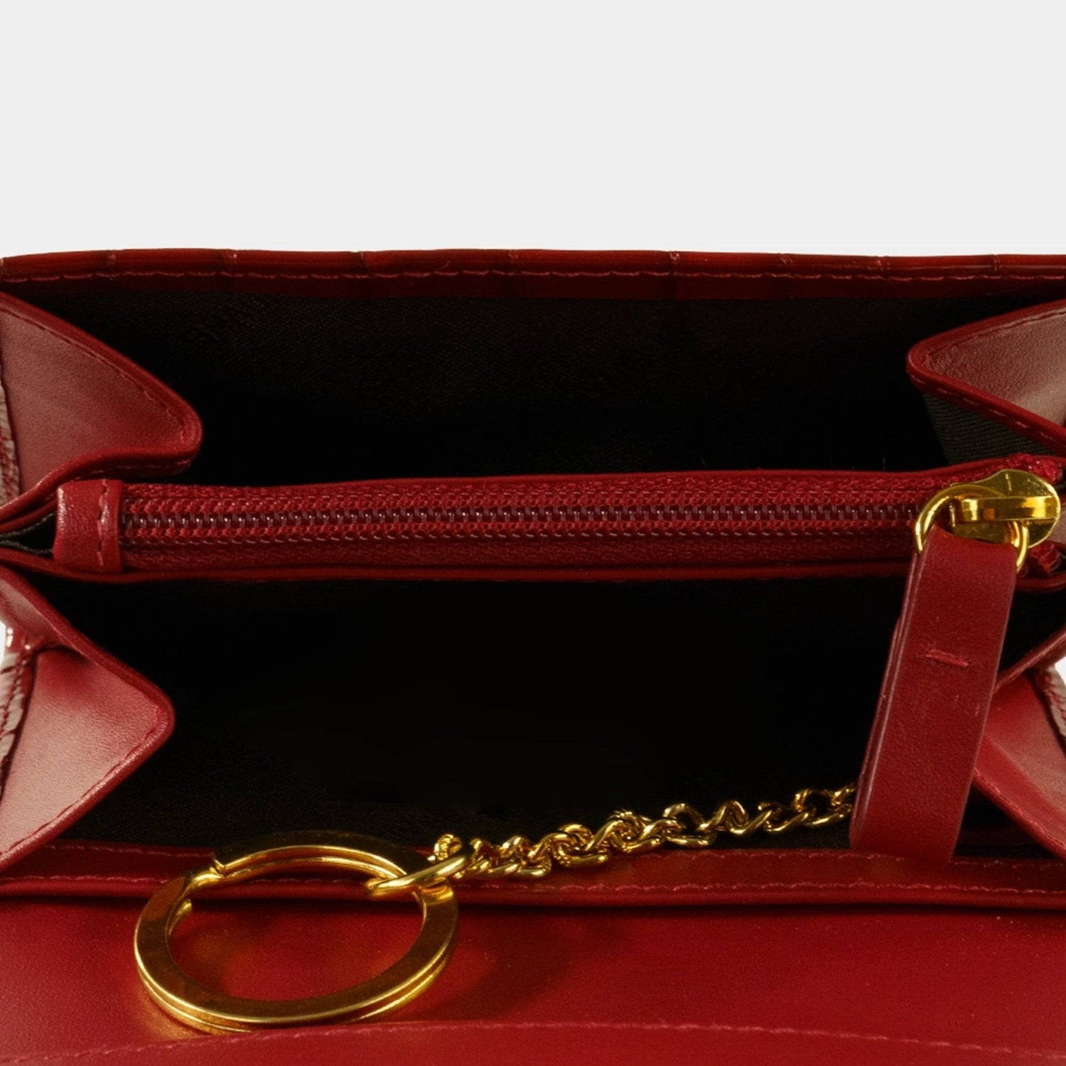 Keyfeature VERONA Mini Geldbörse rot