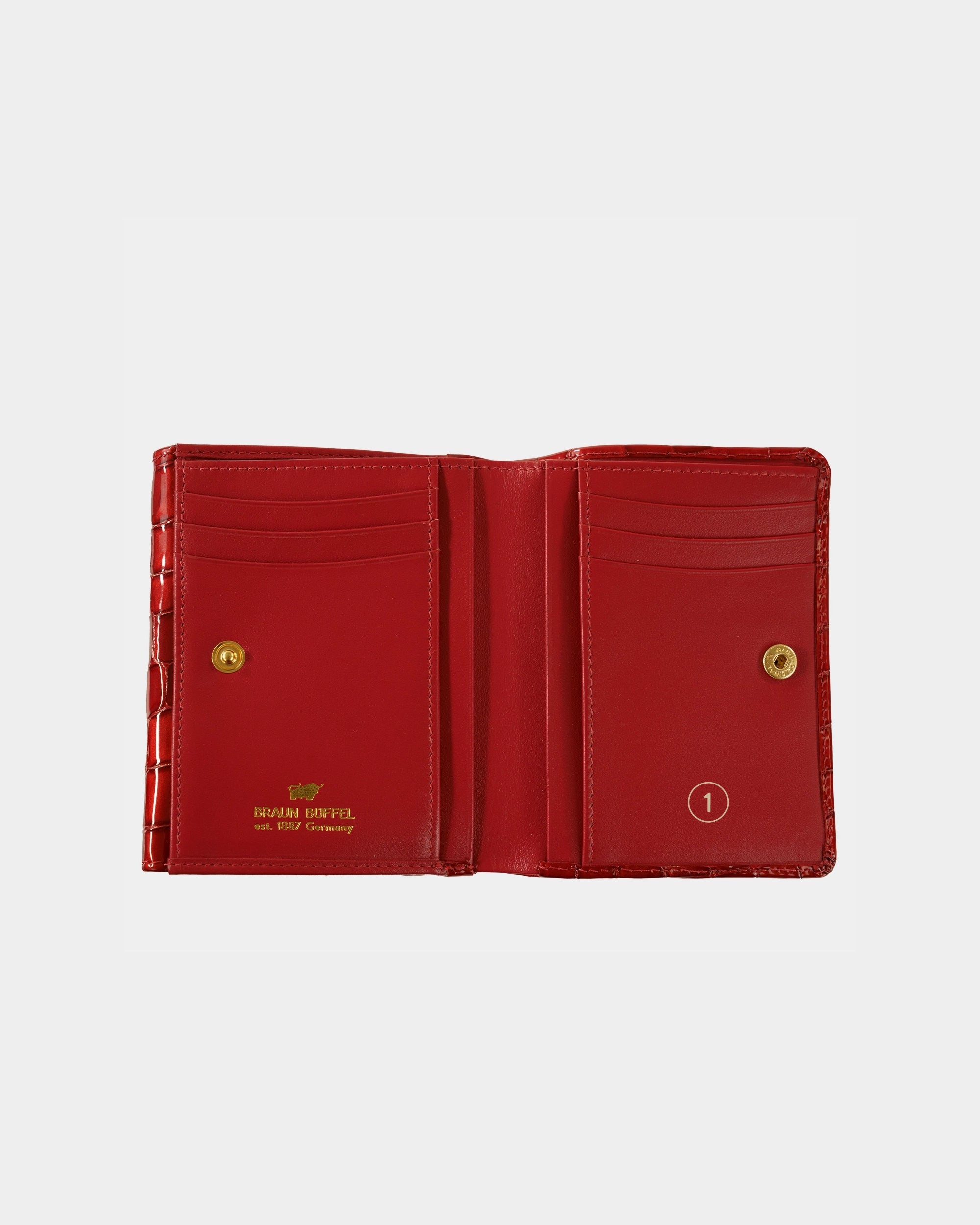 Personalisierungsbild VERONA Geldbörse 9CS rot