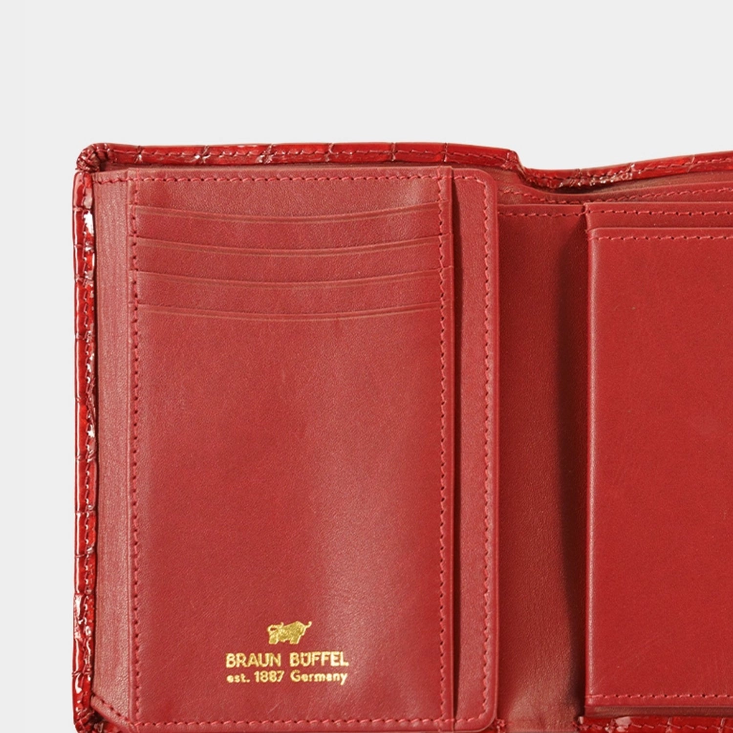 Keyfeature VERONA Geldbörse M 8CS rot