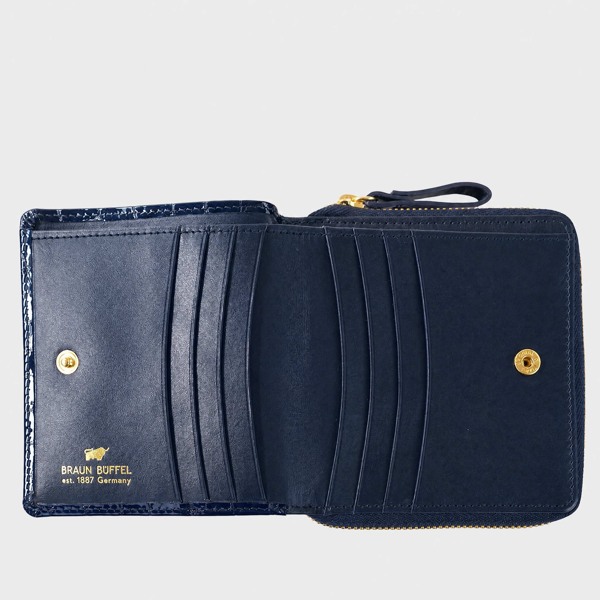 Innenansicht VERONA RV-Geldbörse S 6CS dark navy