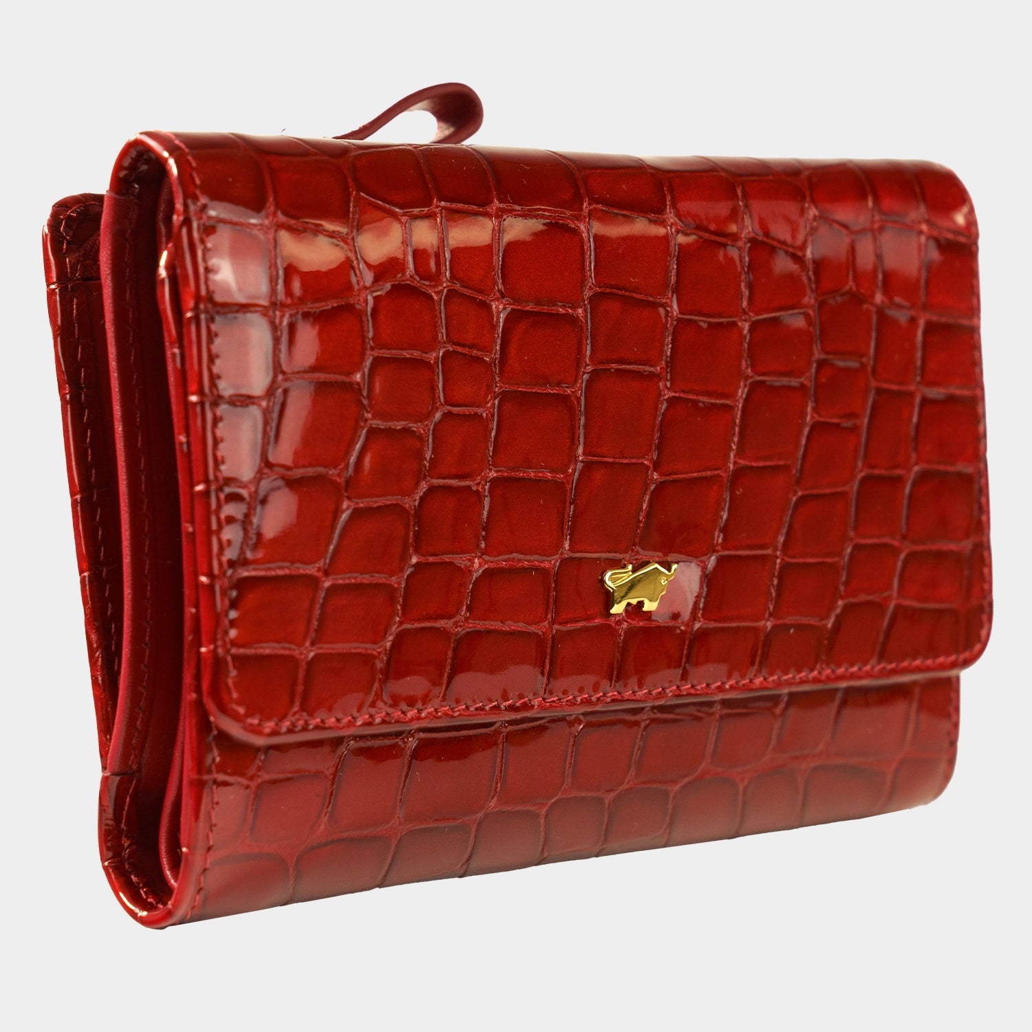 Schrägansicht VERONA Geldbörse M 15CS rot