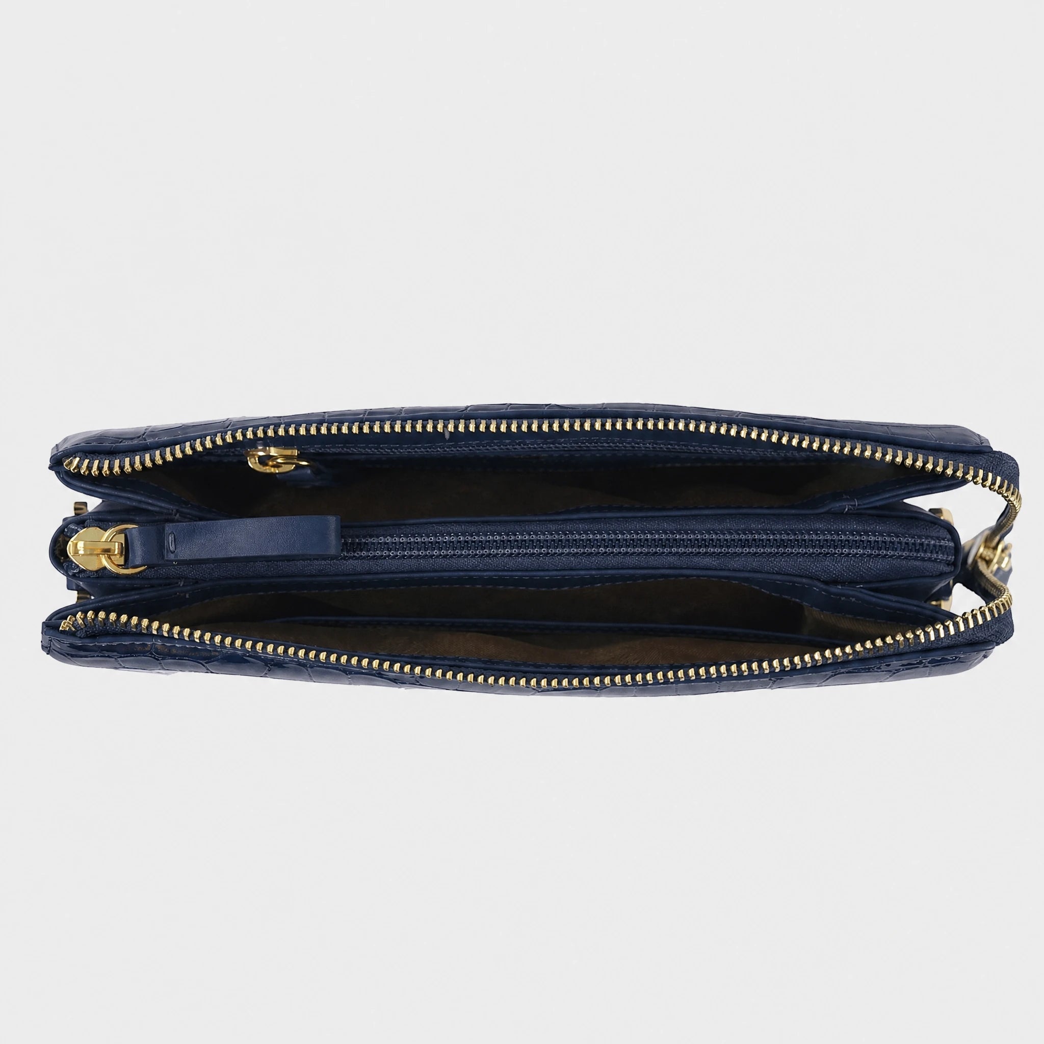 Innenansicht VERONA Umhängetasche dark navy