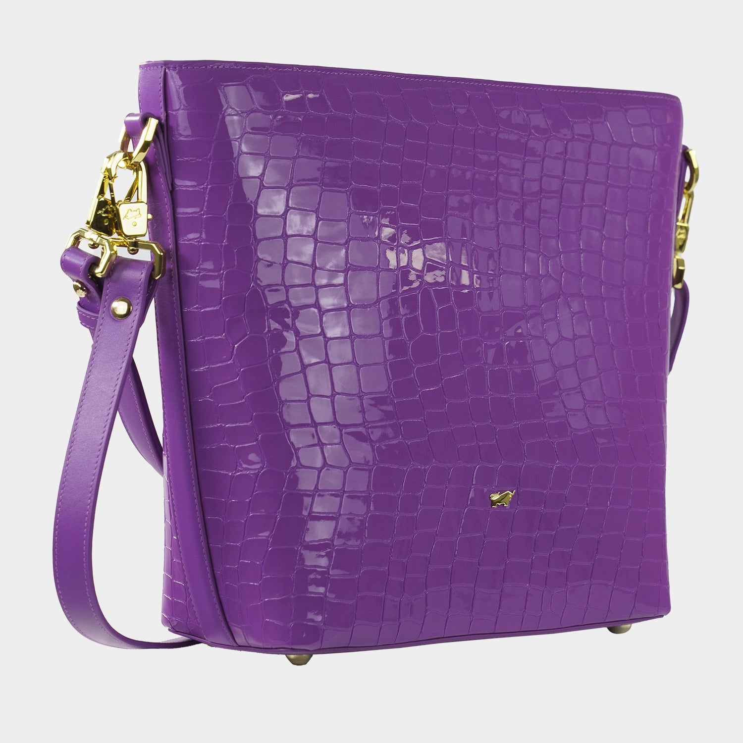 Schrägansicht VERONA Shopper S purple