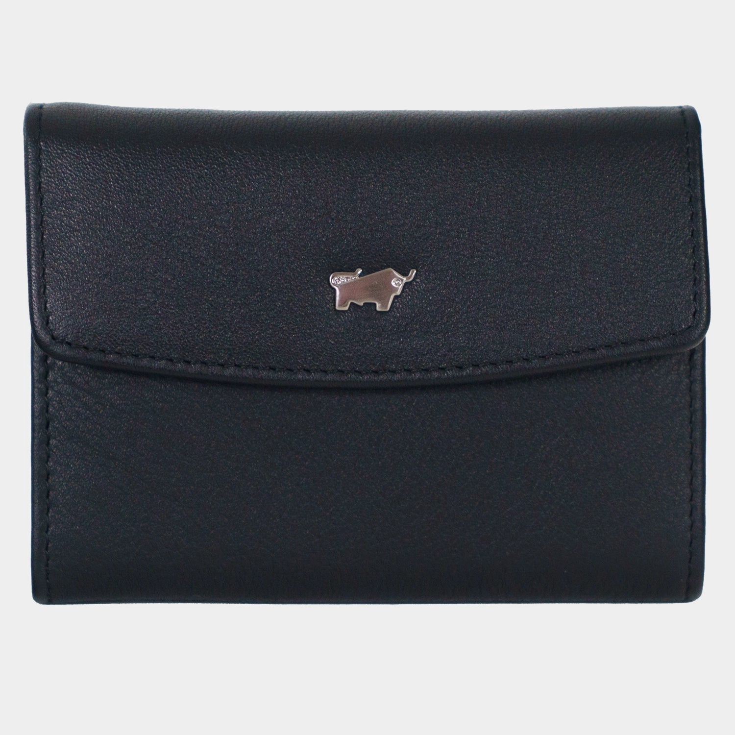 Frontansicht JOY RFID Mini Geldbörse slim 3CS black