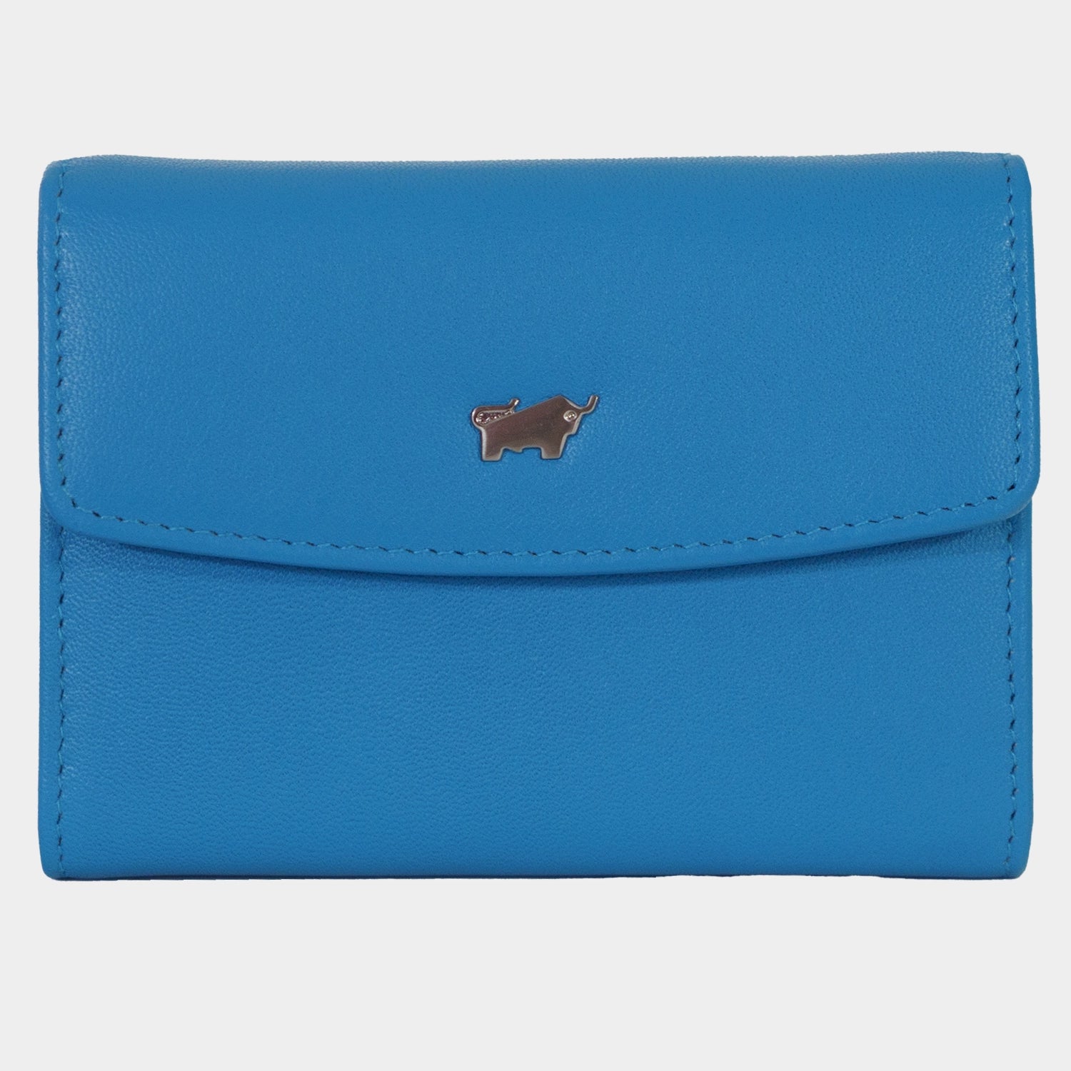 Frontansicht JOY RFID Mini Geldbörse slim 3CS indigo blue