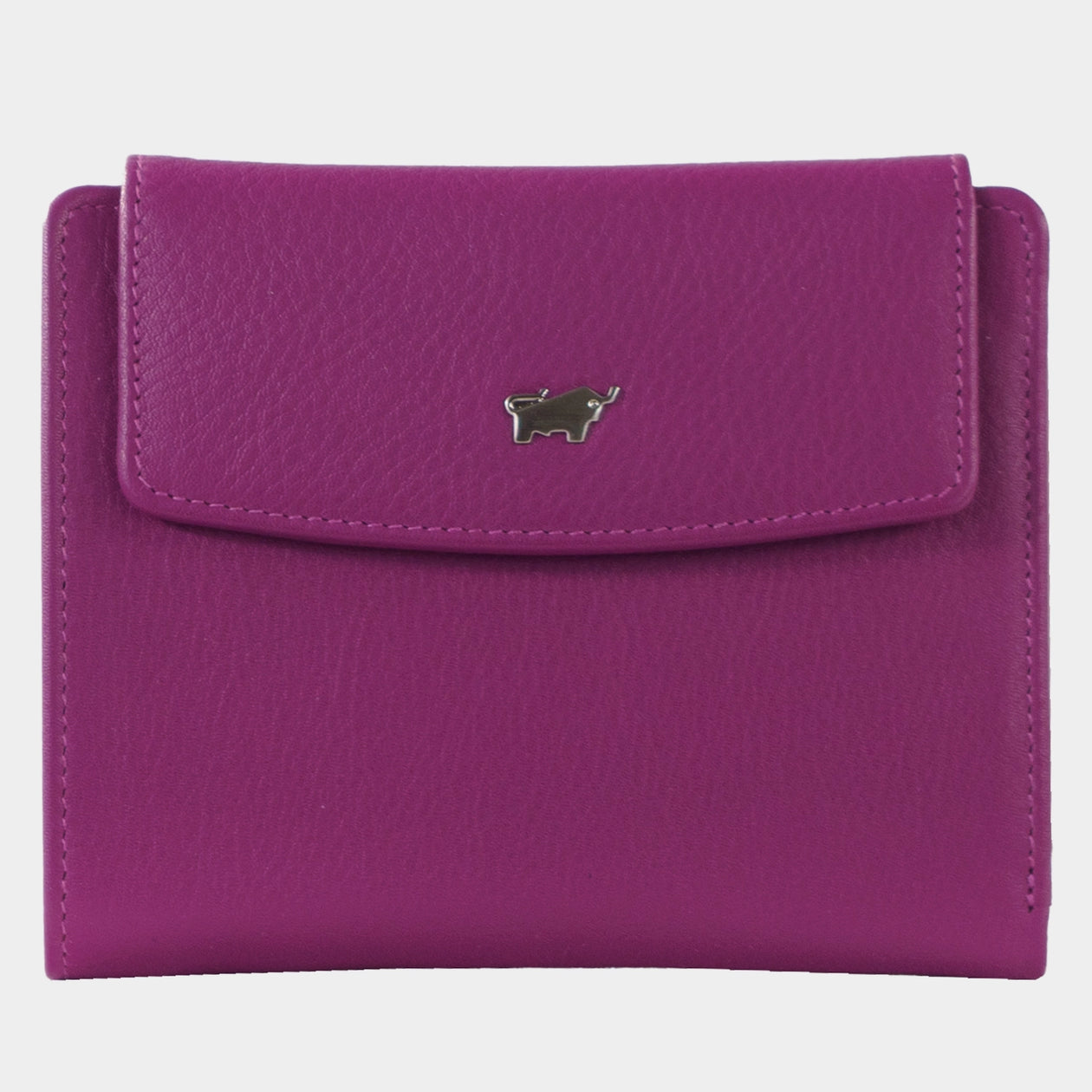 Frontansicht JOY RFID Geldbörse M 8CS purple plum