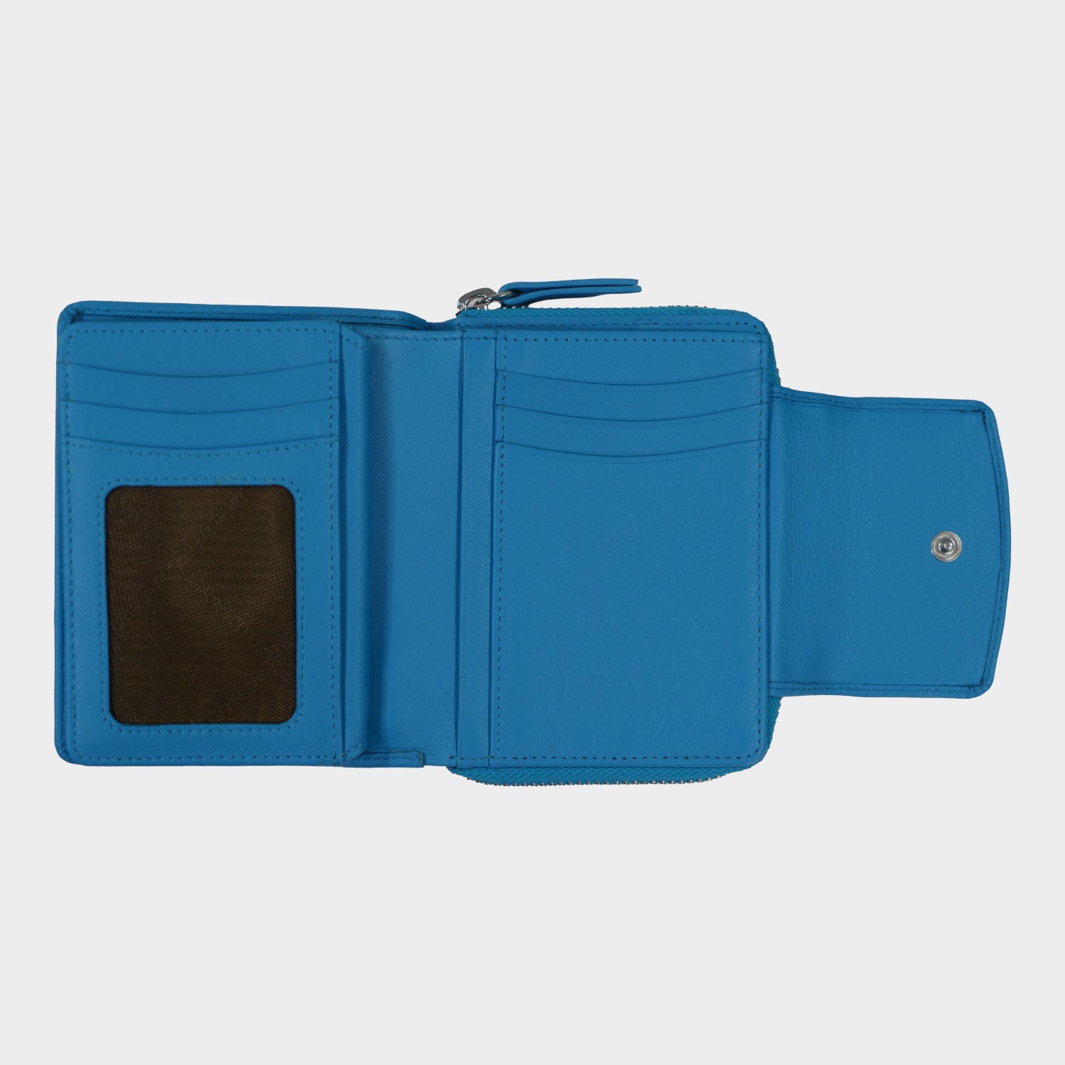 Innenansicht JOY RFID RV-Geldbörse M 8CS indigo blue