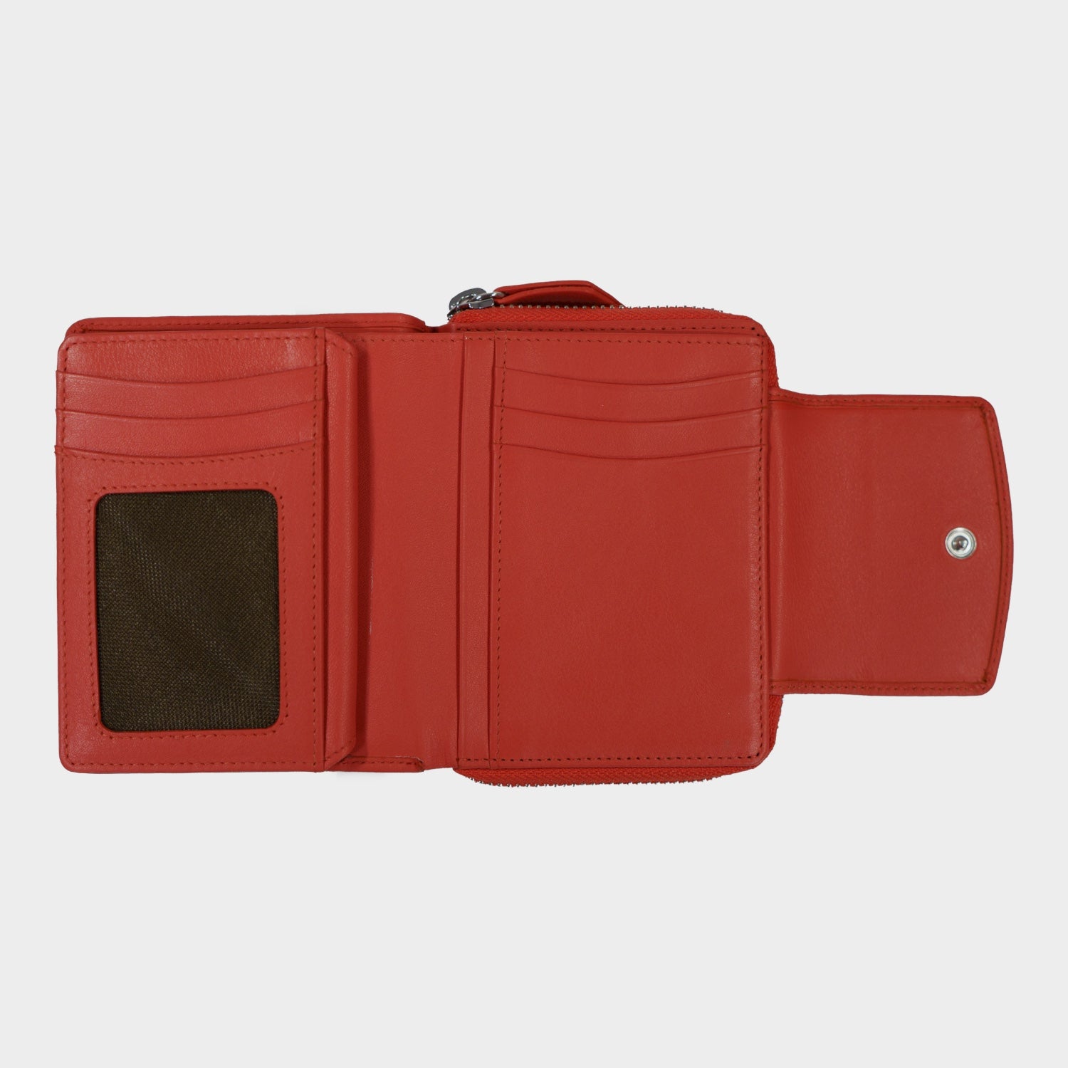 Innenansicht JOY RFID RV-Geldbörse M 8CS coral