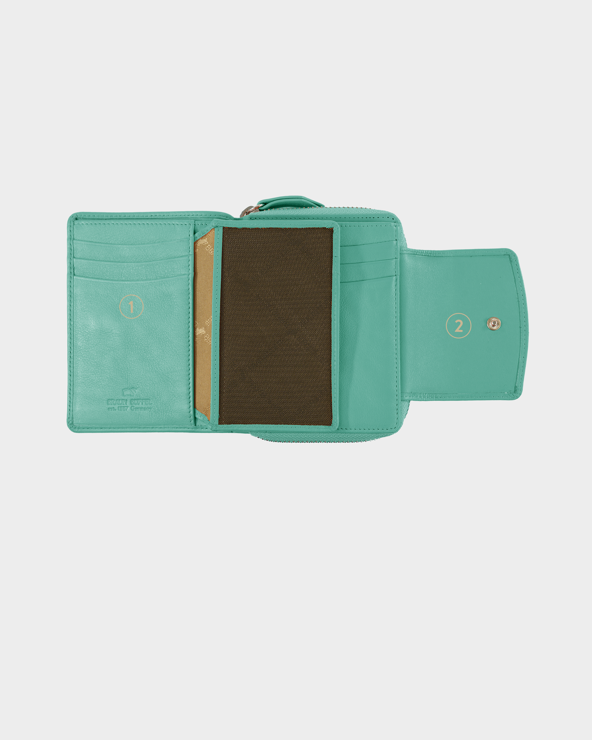 Personalisierungsbild JOY RFID RV-Geldbörse M 8CS teal