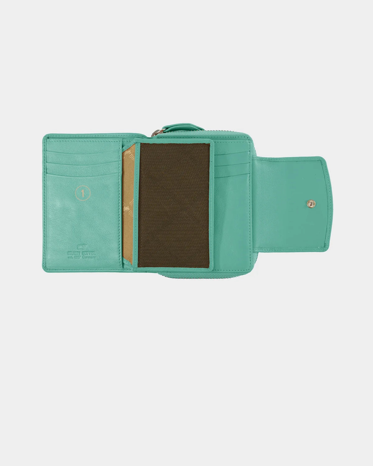 Personalisierung JOY RFID RV-Geldbörse M 8CS teal