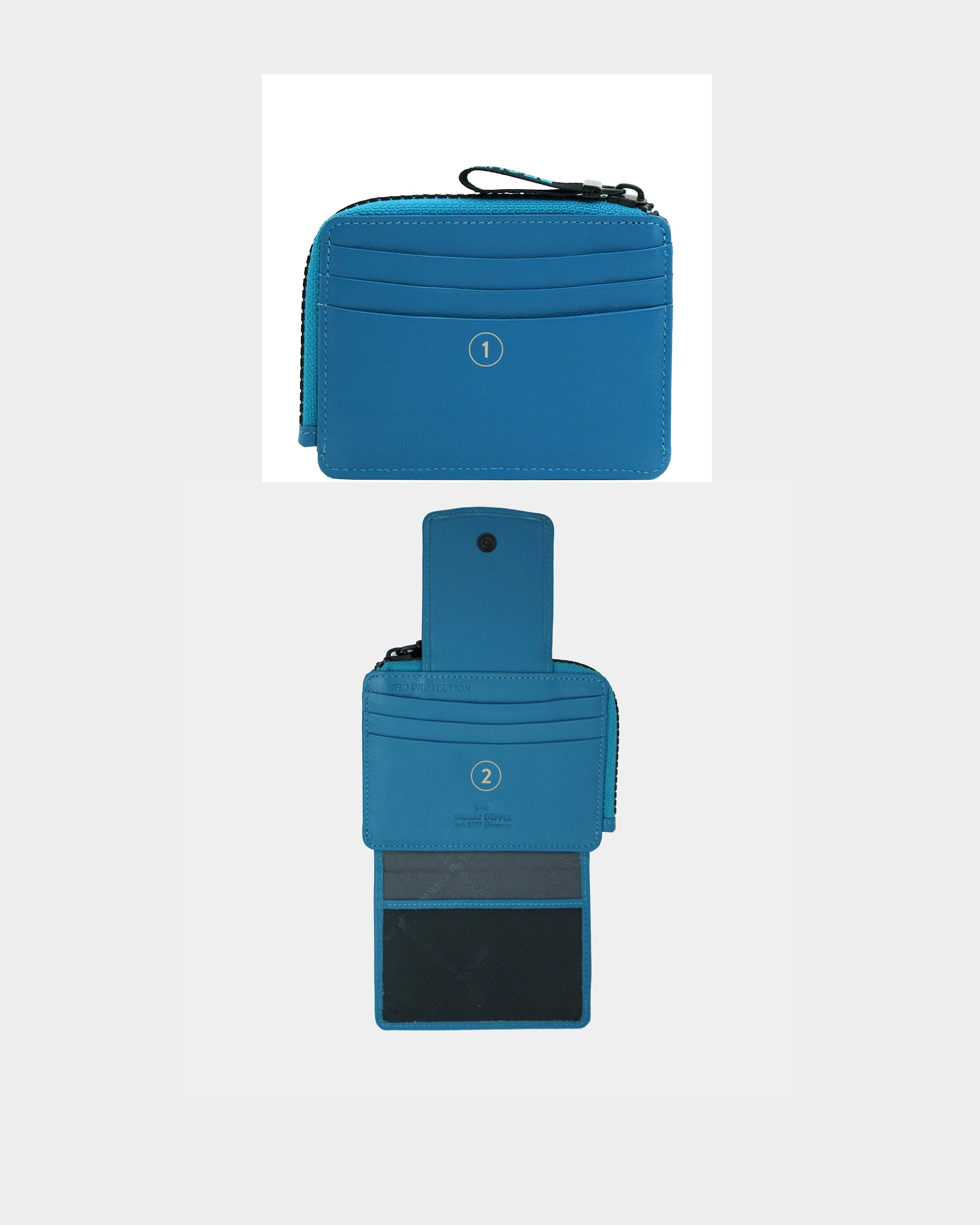 Personalisierungsbild CAPRI RFID Kartenbörse 8CS ocean