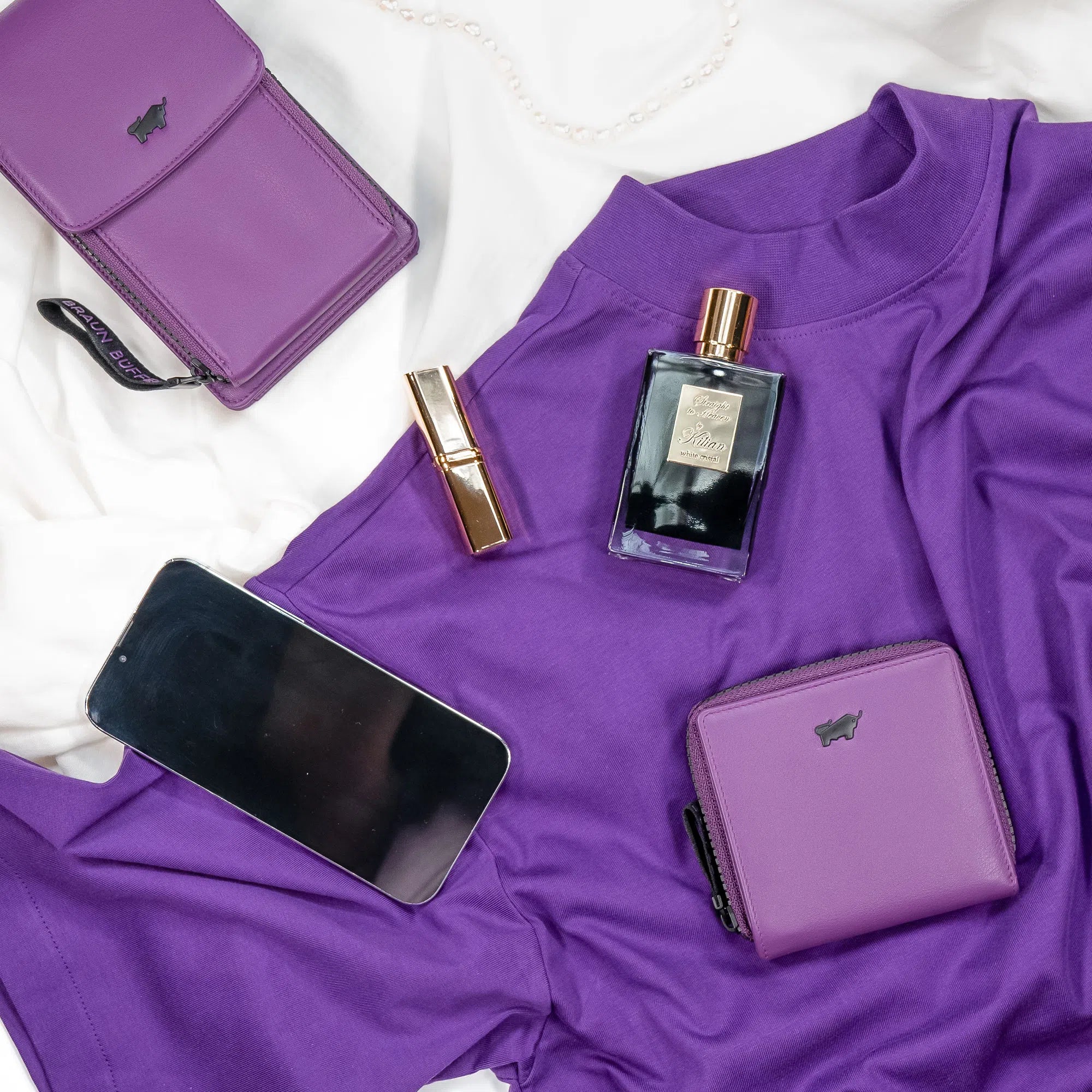 CAPRI RFID RV-Geldbörse S 6CS viola
