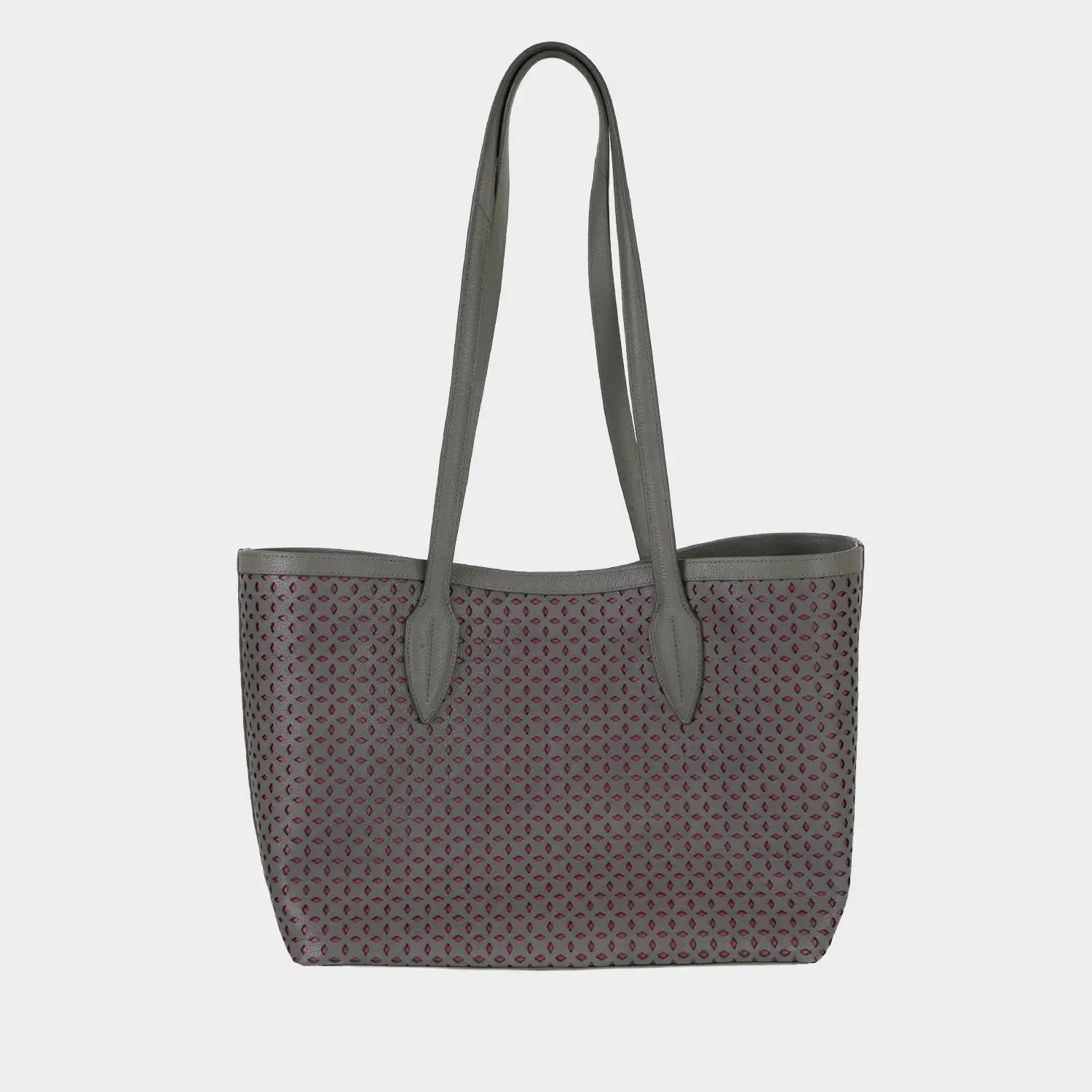 STELLA Shopper M olive/ pink