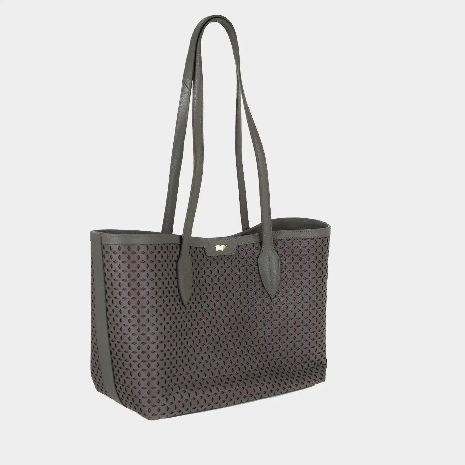 STELLA Shopper M olive/ pink