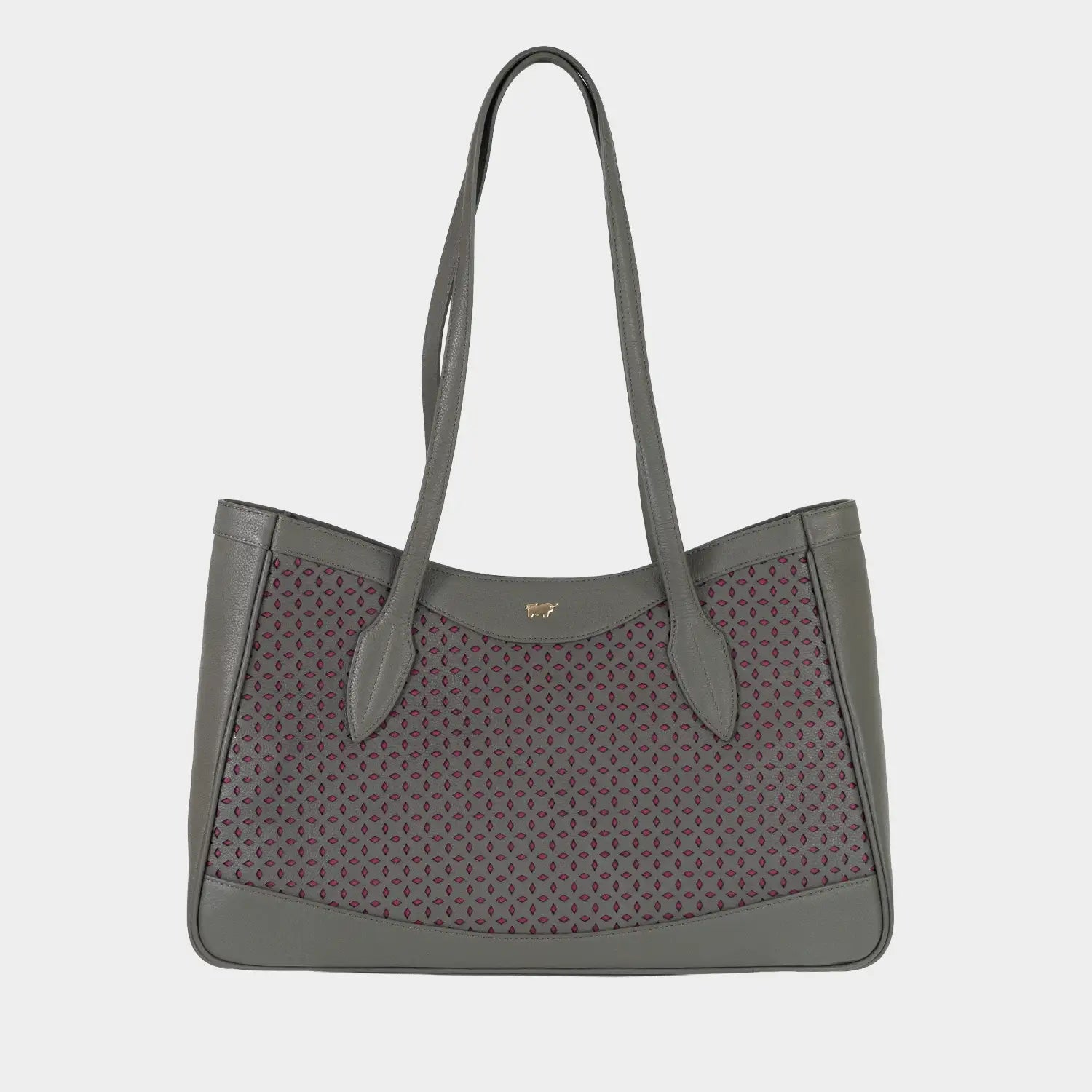 STELLA Shopper L olive/ pink