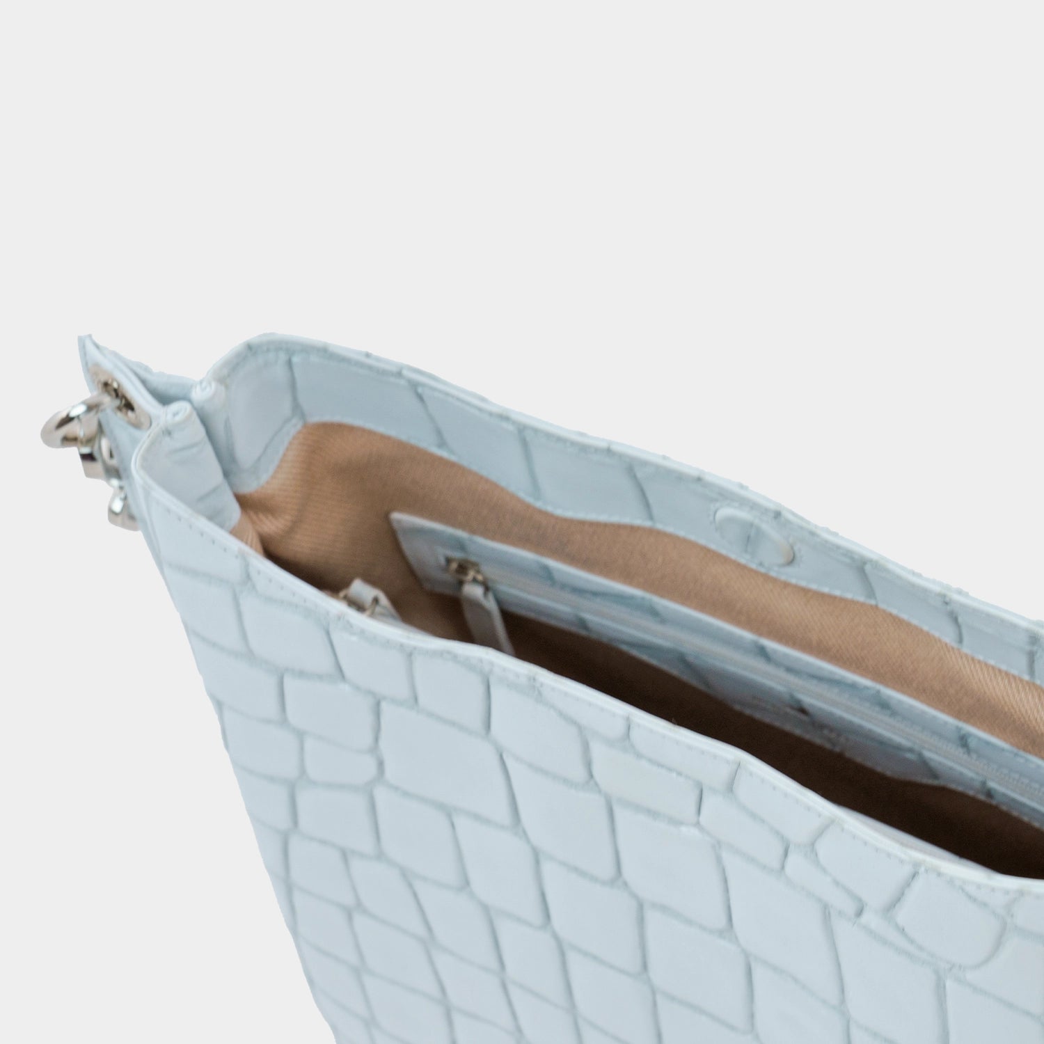 Keyfeature-3 Juliette Tote Bag M bianco