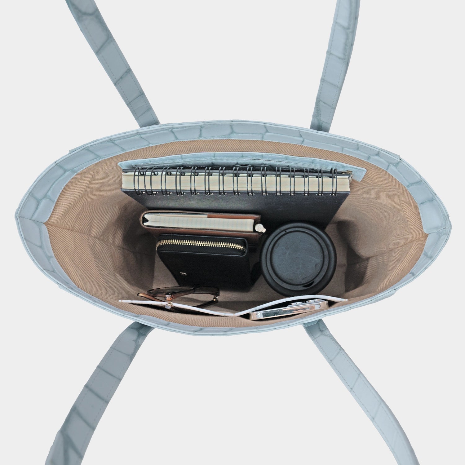 Innenansicht Juliette Shopper bianco