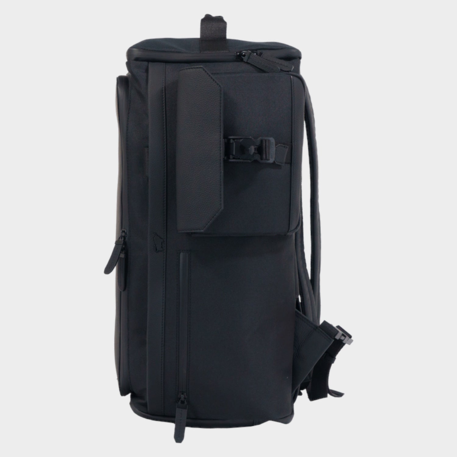 Seitenansicht FINN Duffle Bag schwarz