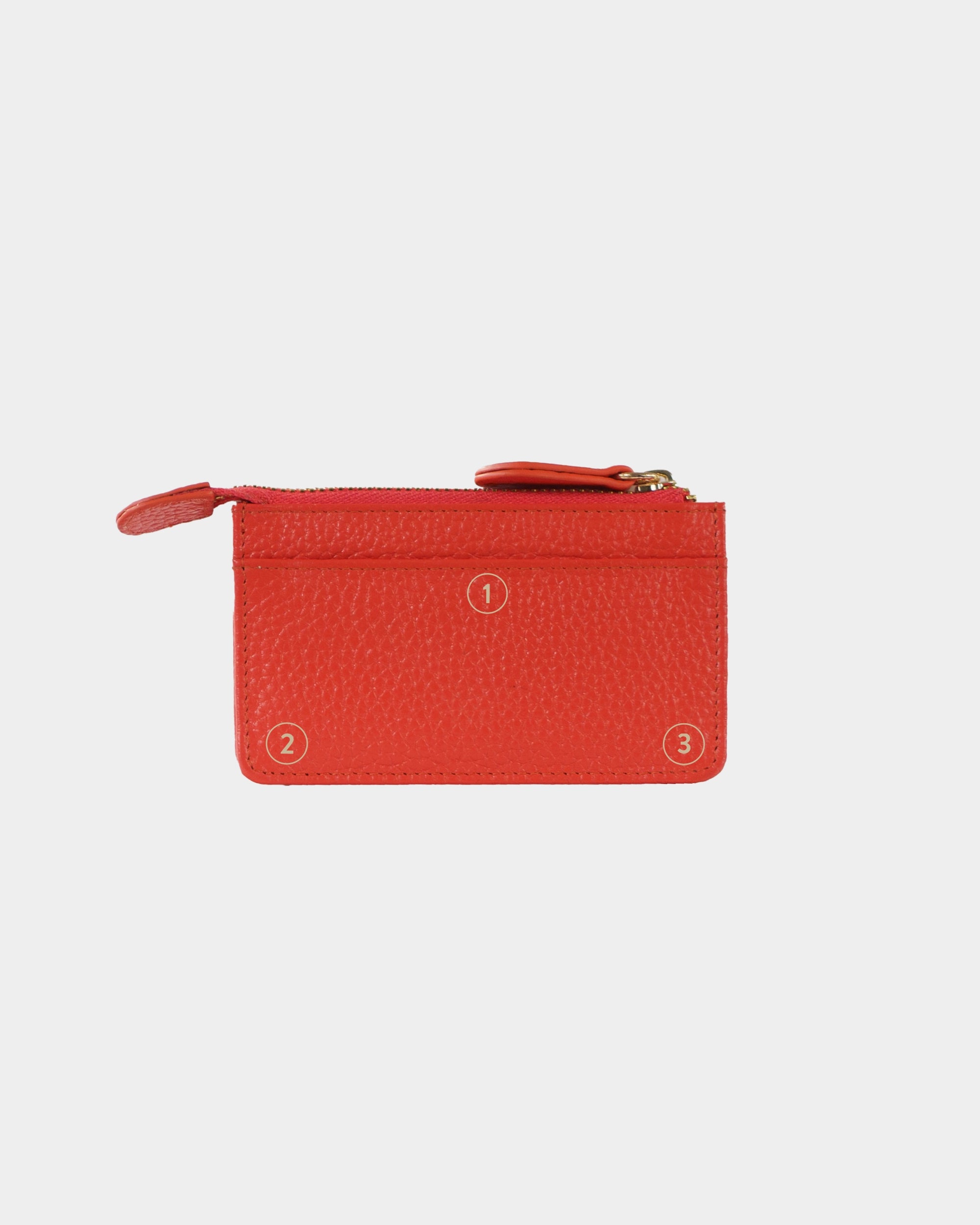Personalisierung ASTI Schlüsseletui rich red
