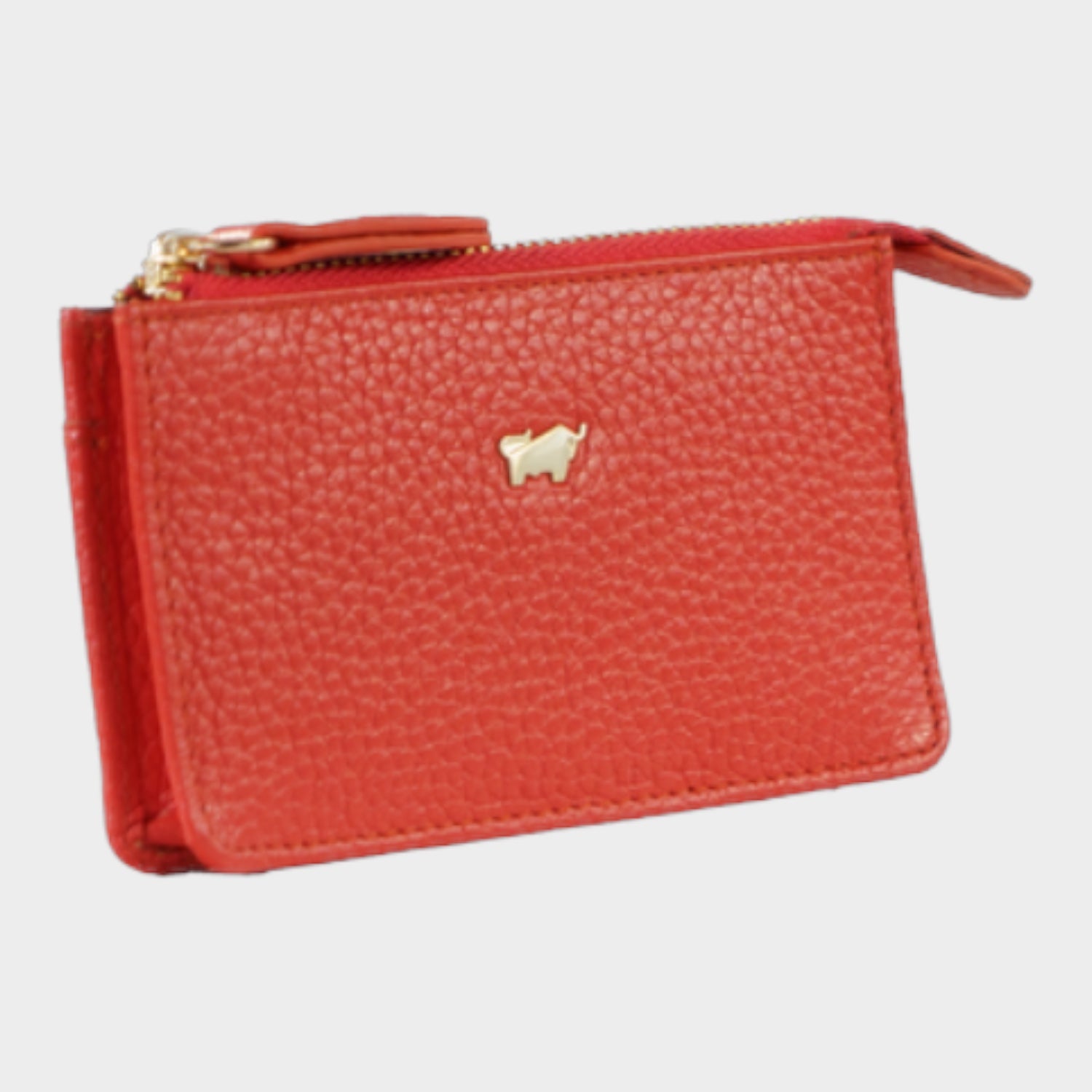 Schrägansicht ASTI Schlüsseletui rich red