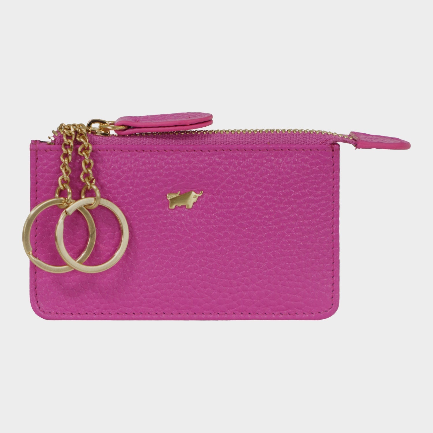 Frontansicht ASTI Schlüsseletui fuchsia