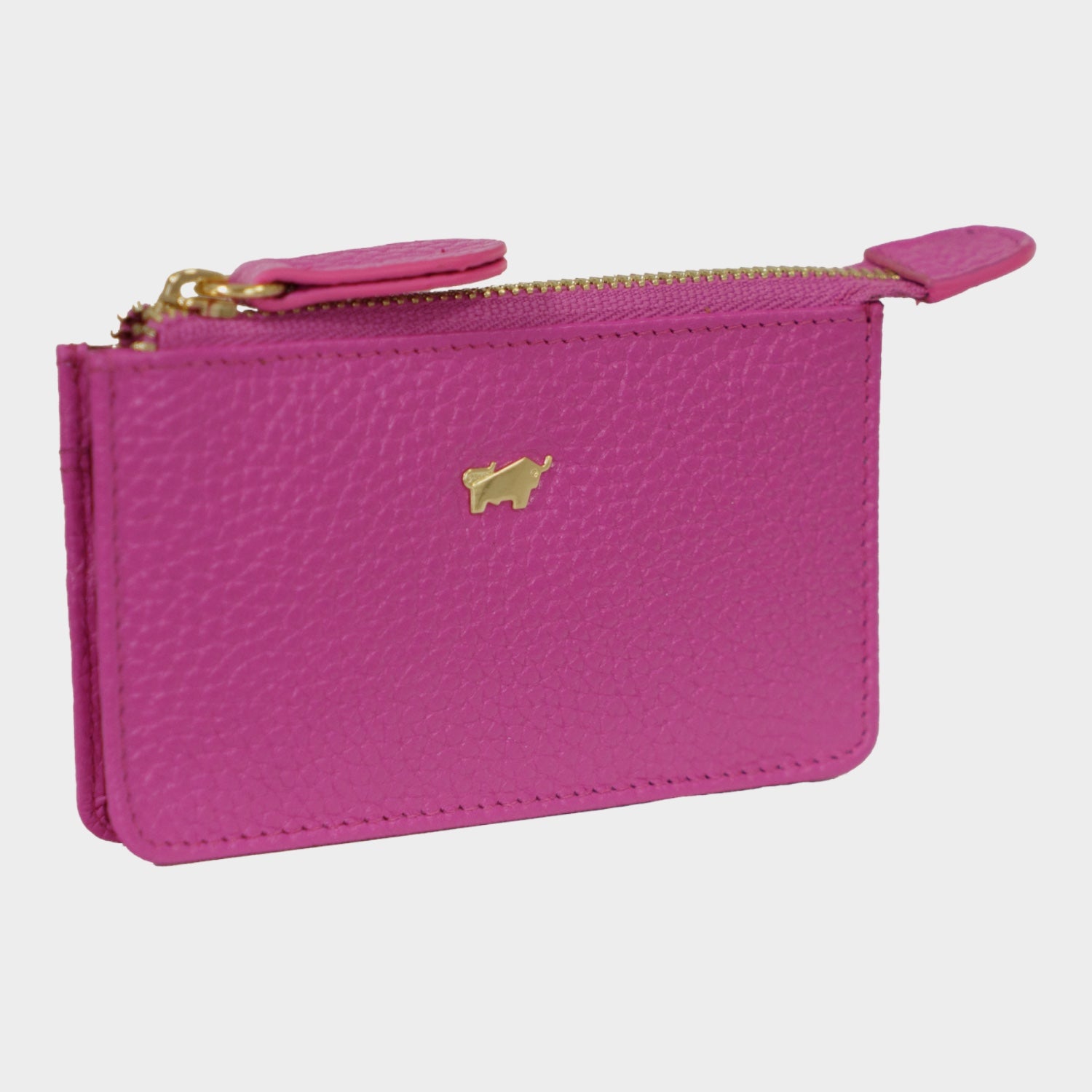 Schrägansicht ASTI Schlüsseletui fuchsia