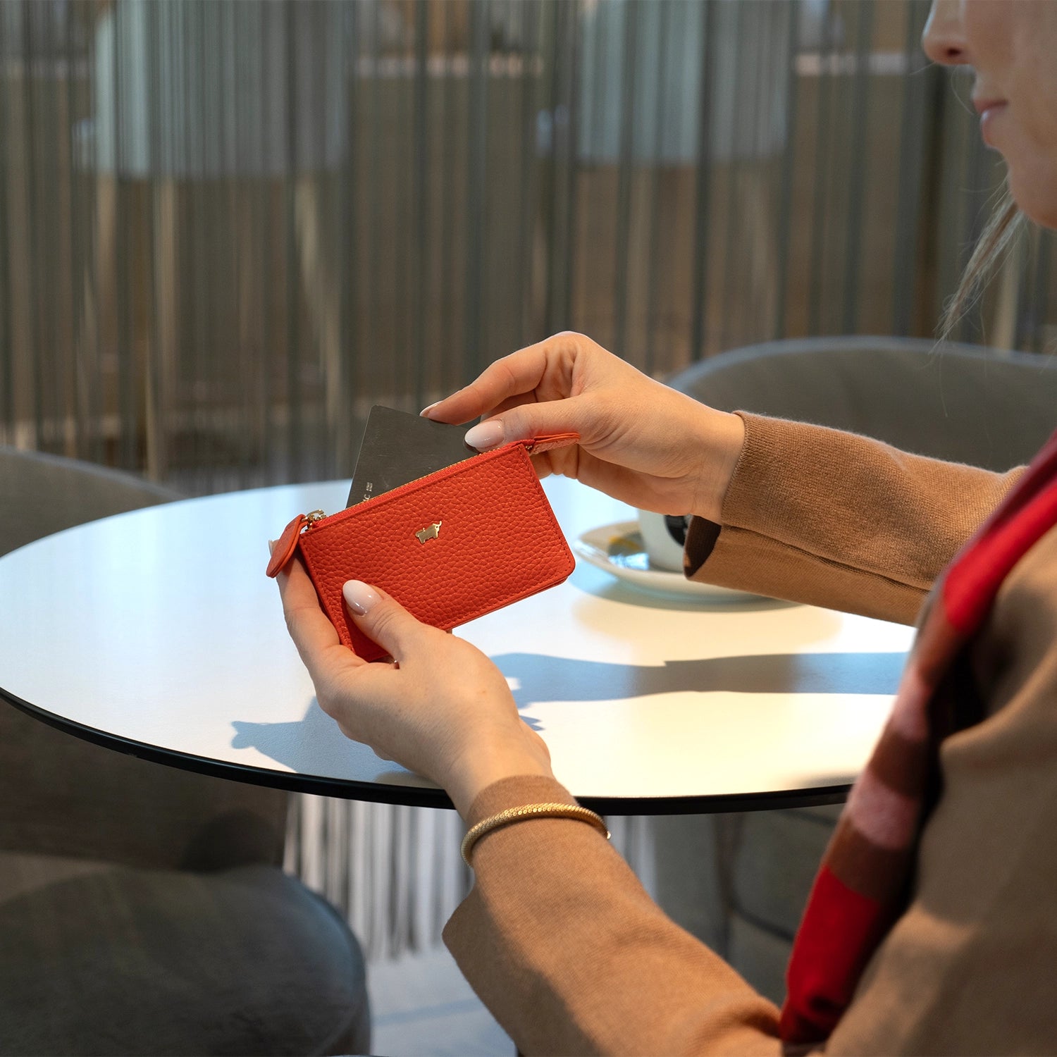 Keyfeature ASTI Schlüsseletui rich red
