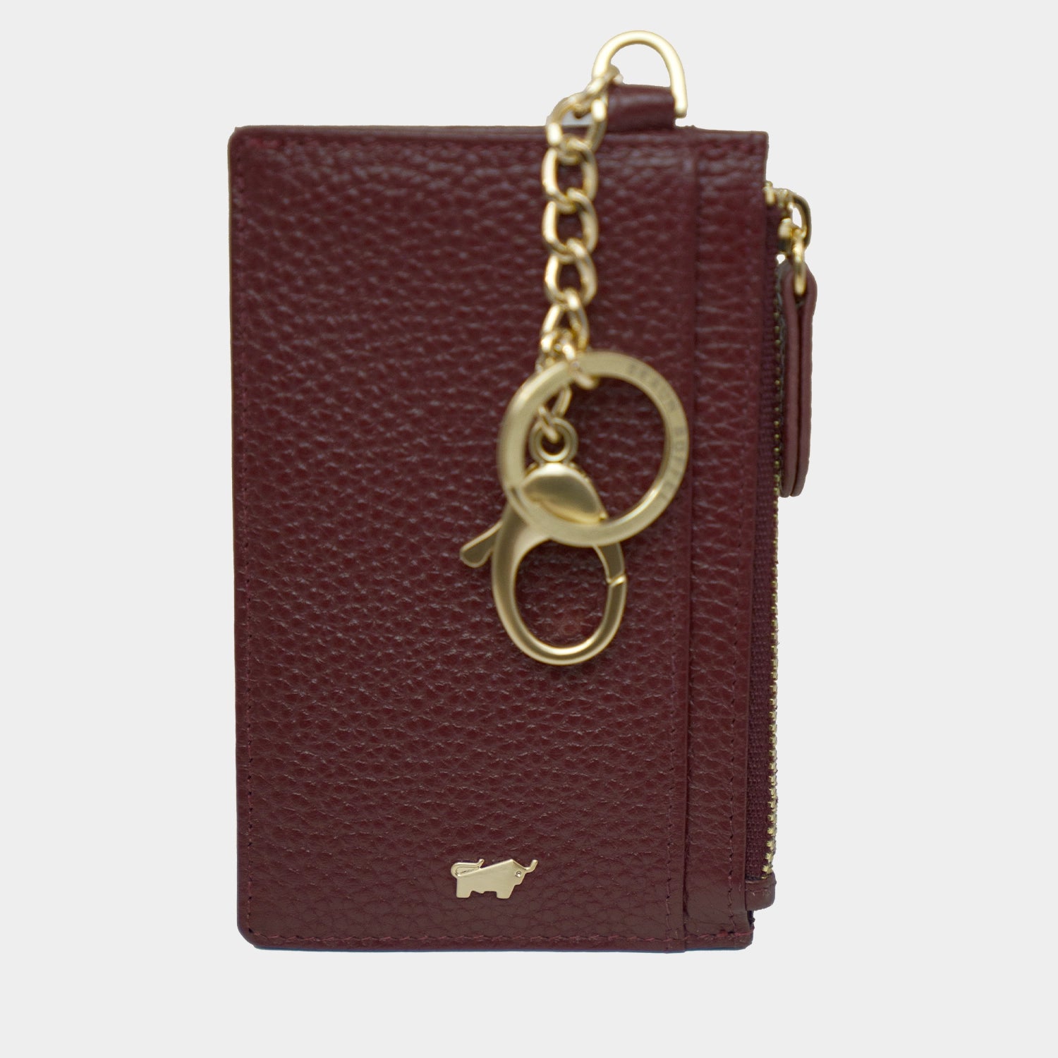 Frontansicht ASTI Geldbörse XS 4CS port wine