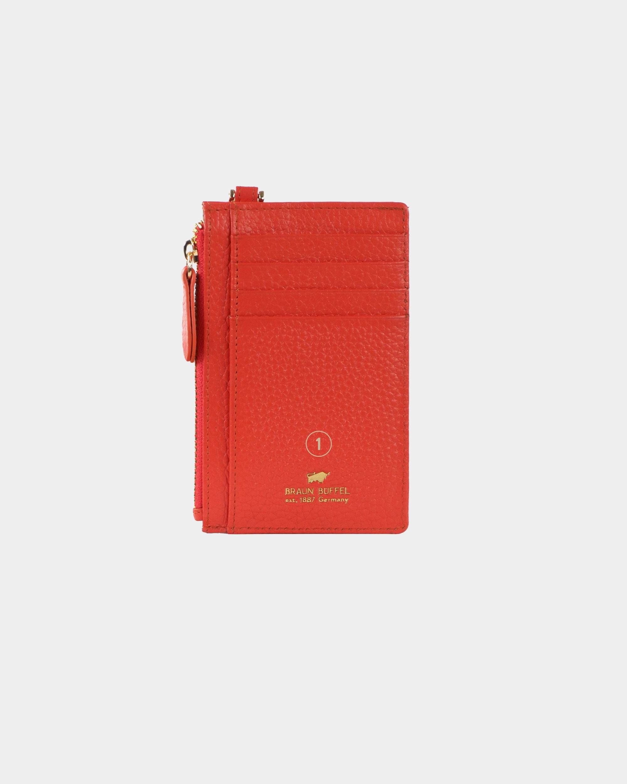 Personalisierung ASTI Geldbörse XS 4CS rich red