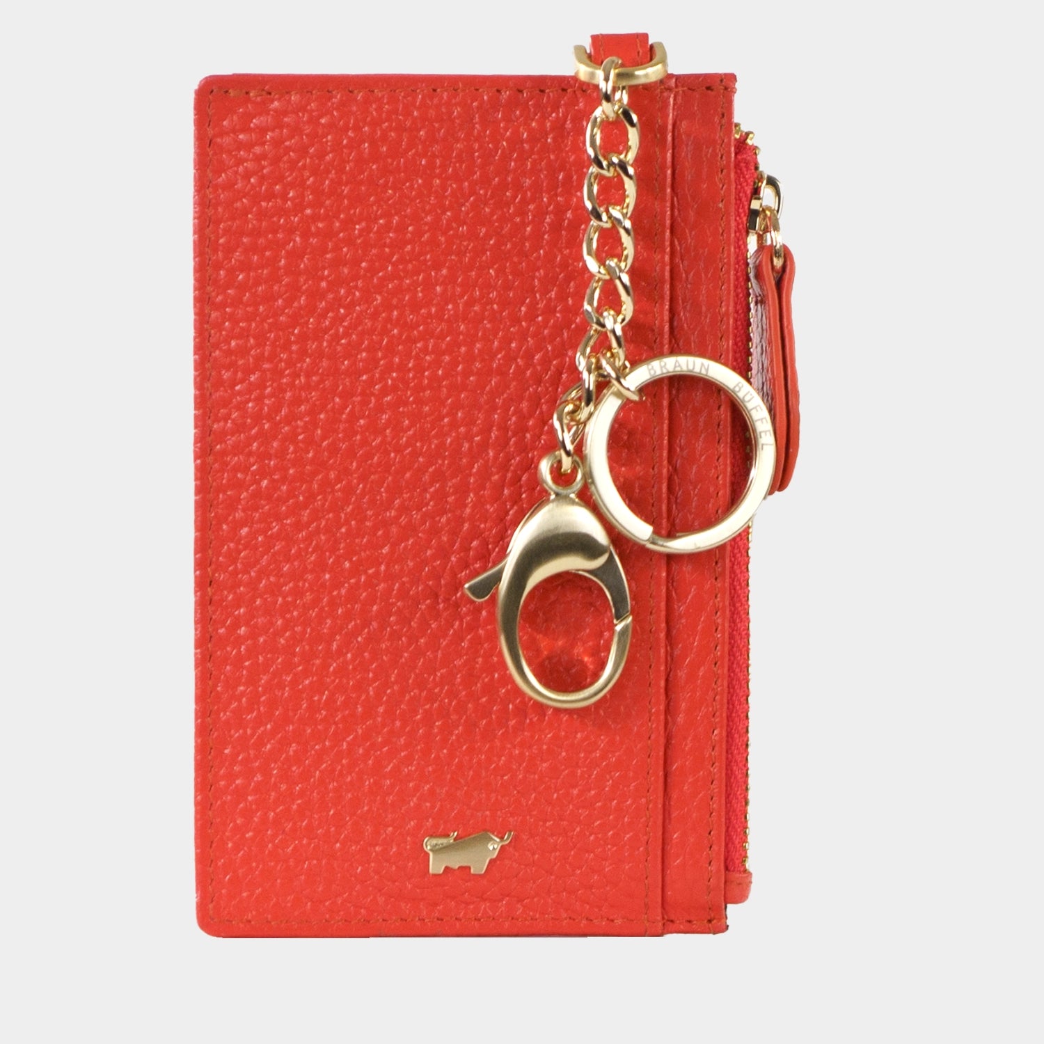 Frontansicht ASTI Geldbörse XS 4CS rich red