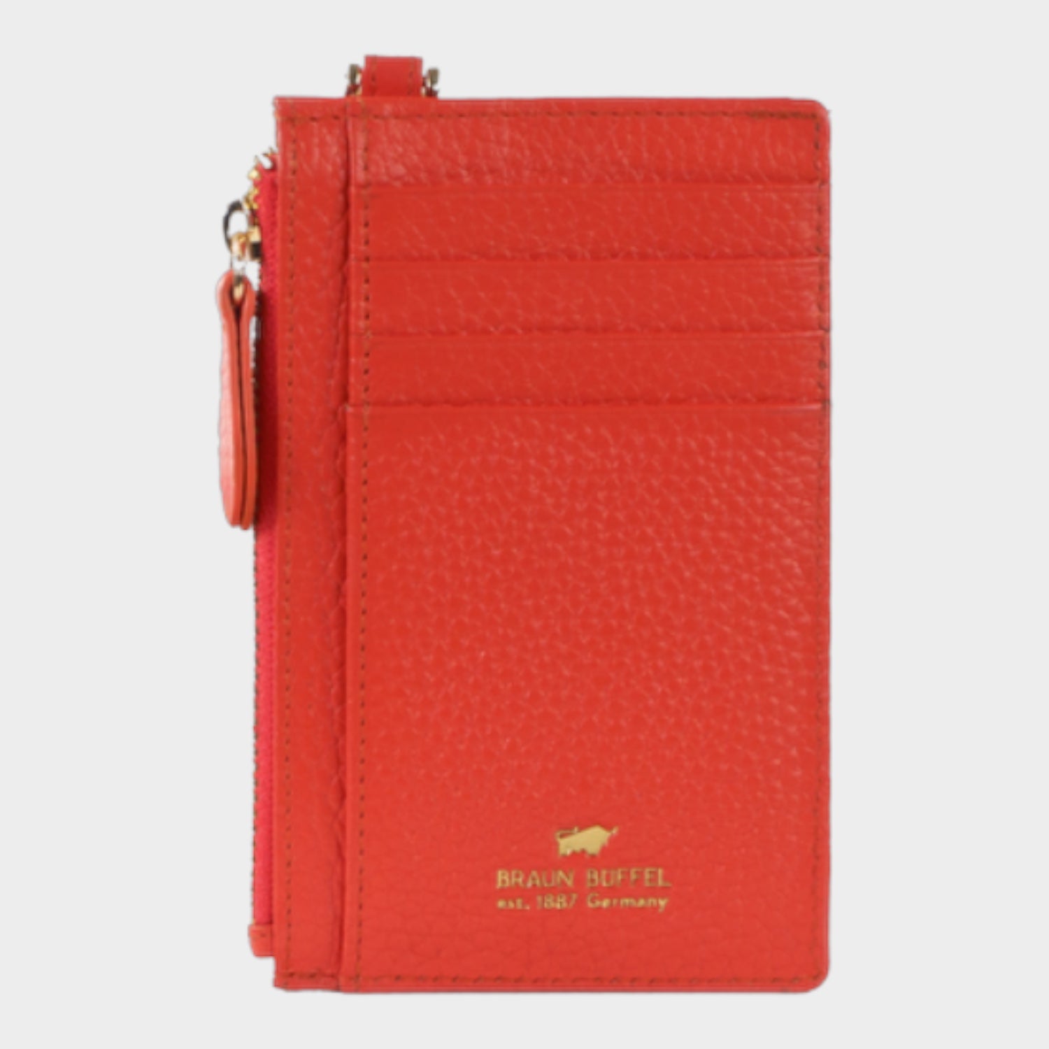 Rückansicht ASTI Geldbörse XS 4CS rich red