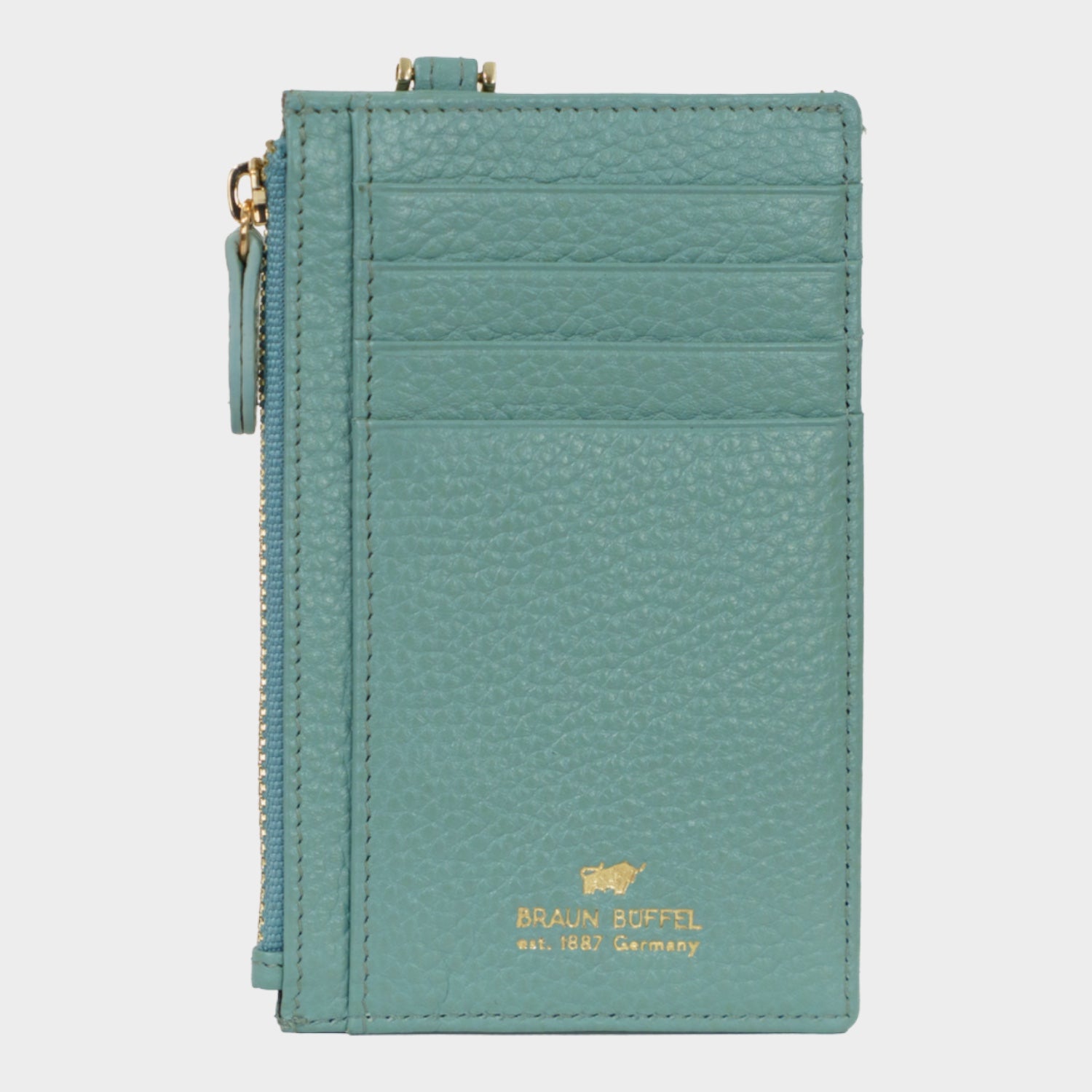 Rückansicht ASTI Geldbörse XS 4CS green mistle